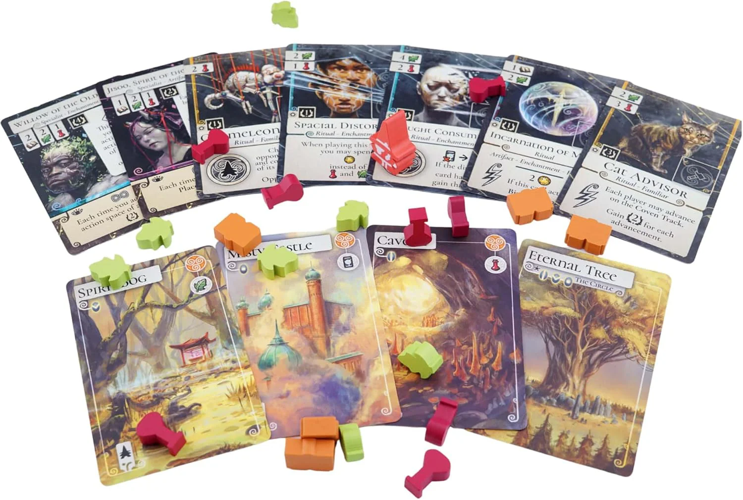 Evenfall - Strategy Board Game, Engine-Builder Card Game, Boundaries of Reality & Supernatural Dissolve, Ages 14+, 1-4 Players, 60+ Minutes - Image 4