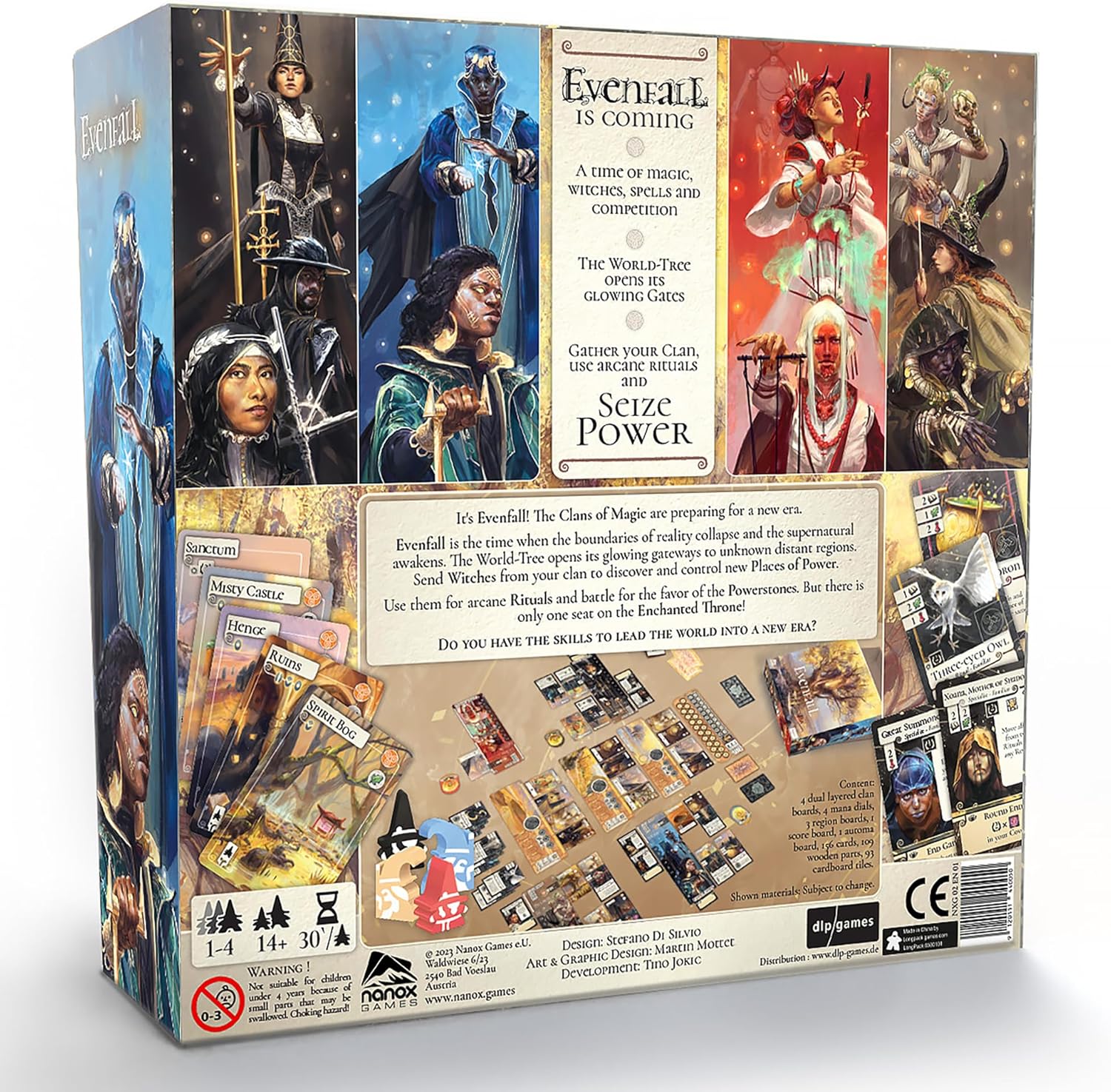 Evenfall - Strategy Board Game, Engine-Builder Card Game, Boundaries of Reality & Supernatural Dissolve, Ages 14+, 1-4 Players, 60+ Minutes - Image 6