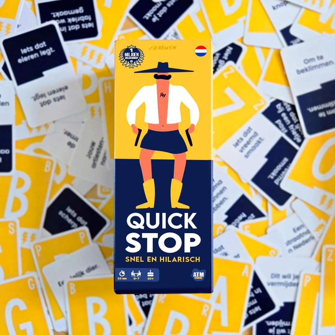 QUICKSTOP – Het ultieme kaartspel voor snelle denkers & grappige momenten | Family- & Partyspel | Vanaf 10 Jaar | 2-7 Spelers | 30 min | Compact Reisspel voor Elke Gelegenheid - Image 5