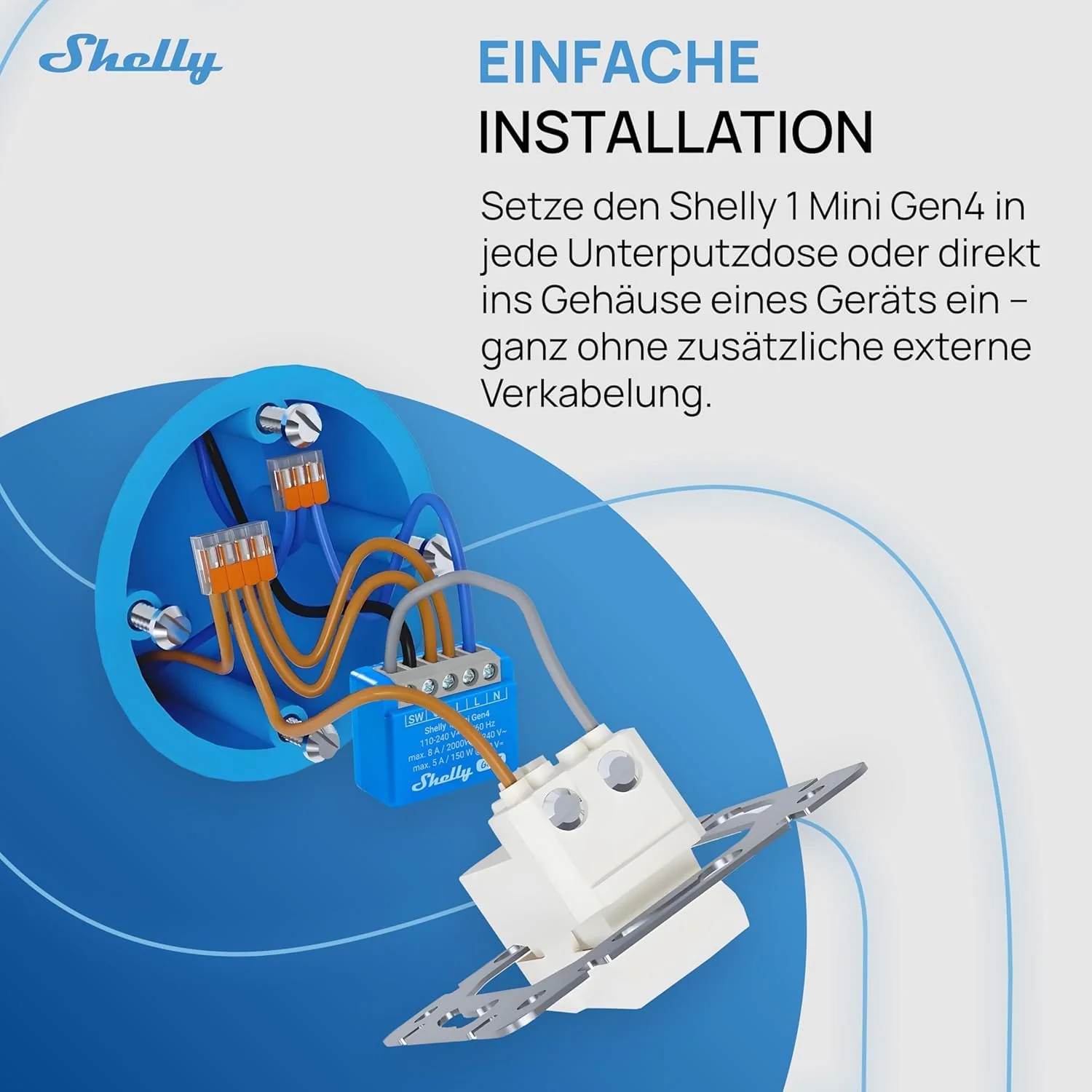 Smart Plug Shelly S4Sw-001X8Euu Bluetooth Wi-Fi Bluetooth 5.0 - Image 7