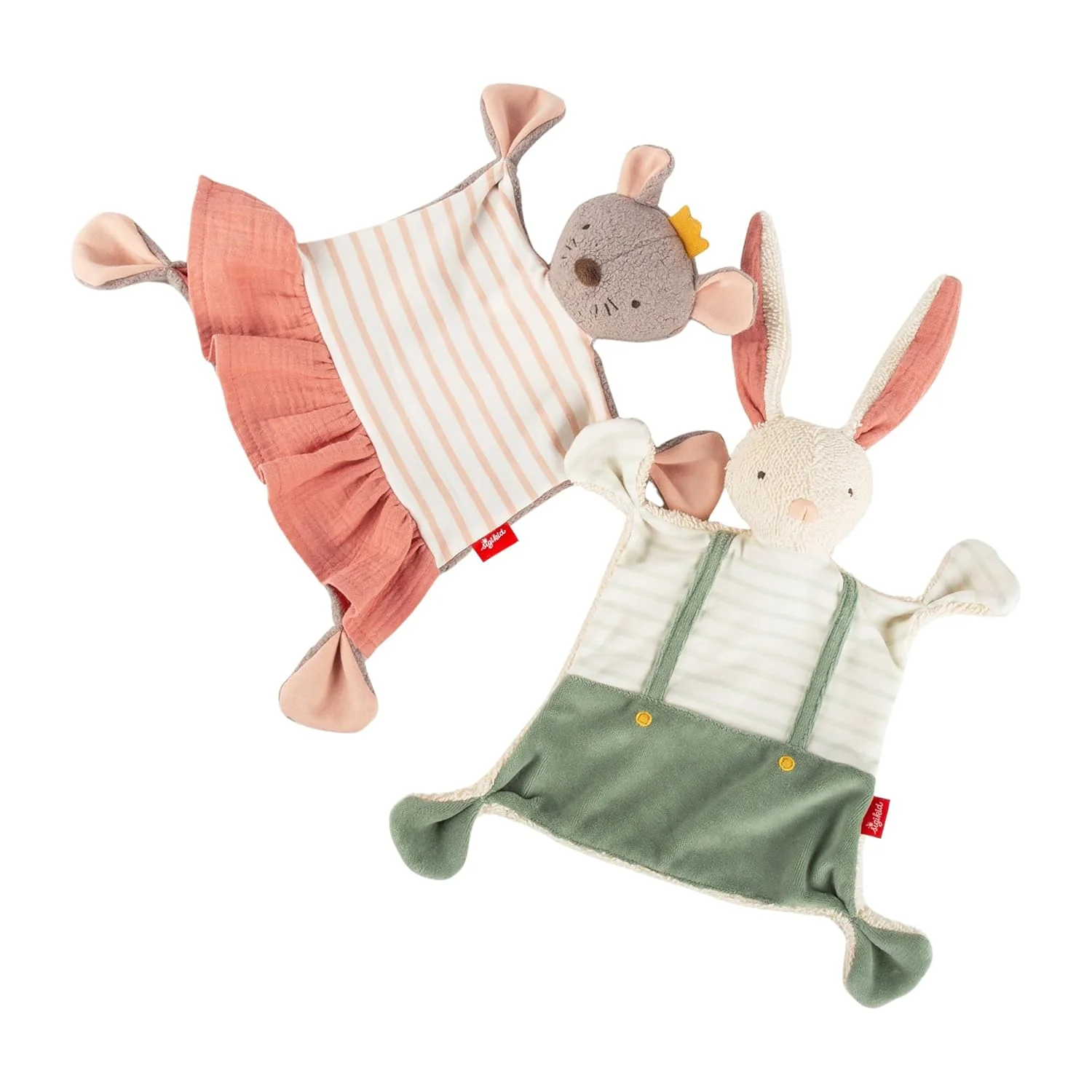 Knuffeldoek - Konijn - Groen - Image 3