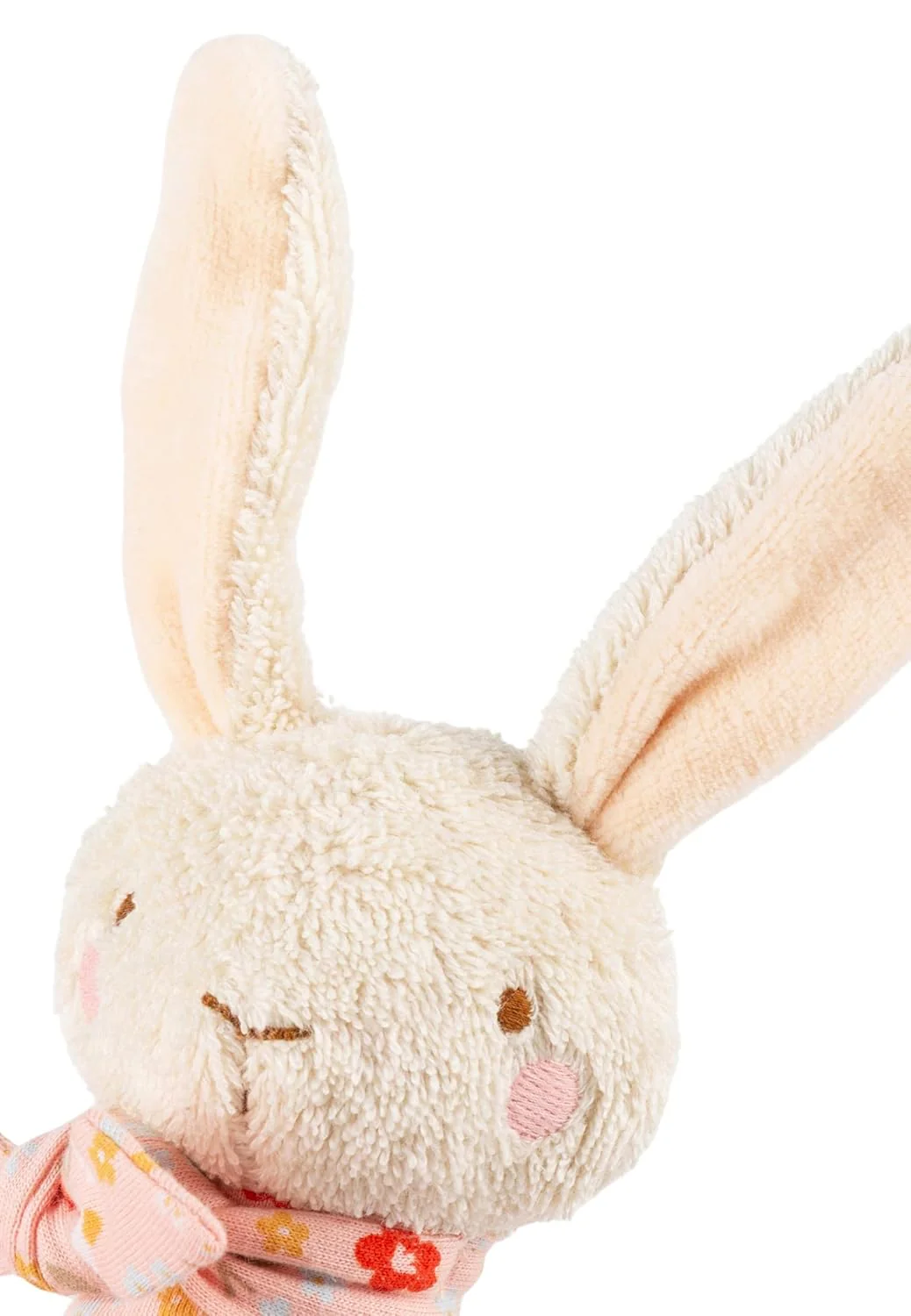 Rabbit rattle white Farmhouse Family - Image 5