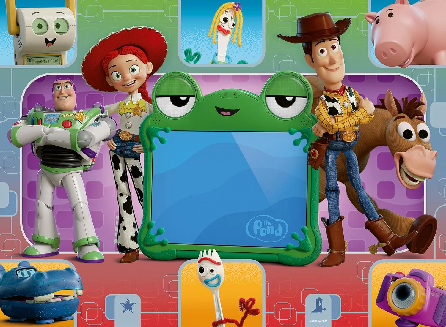 Ravensburger - Puzzle Toy Story 5, 100 Pezzi XXL - Puzzle Bambini 6 Anni, Collezione Toy Story, Giochi Educativi e Divertenti, Idee Regalo - Image 2