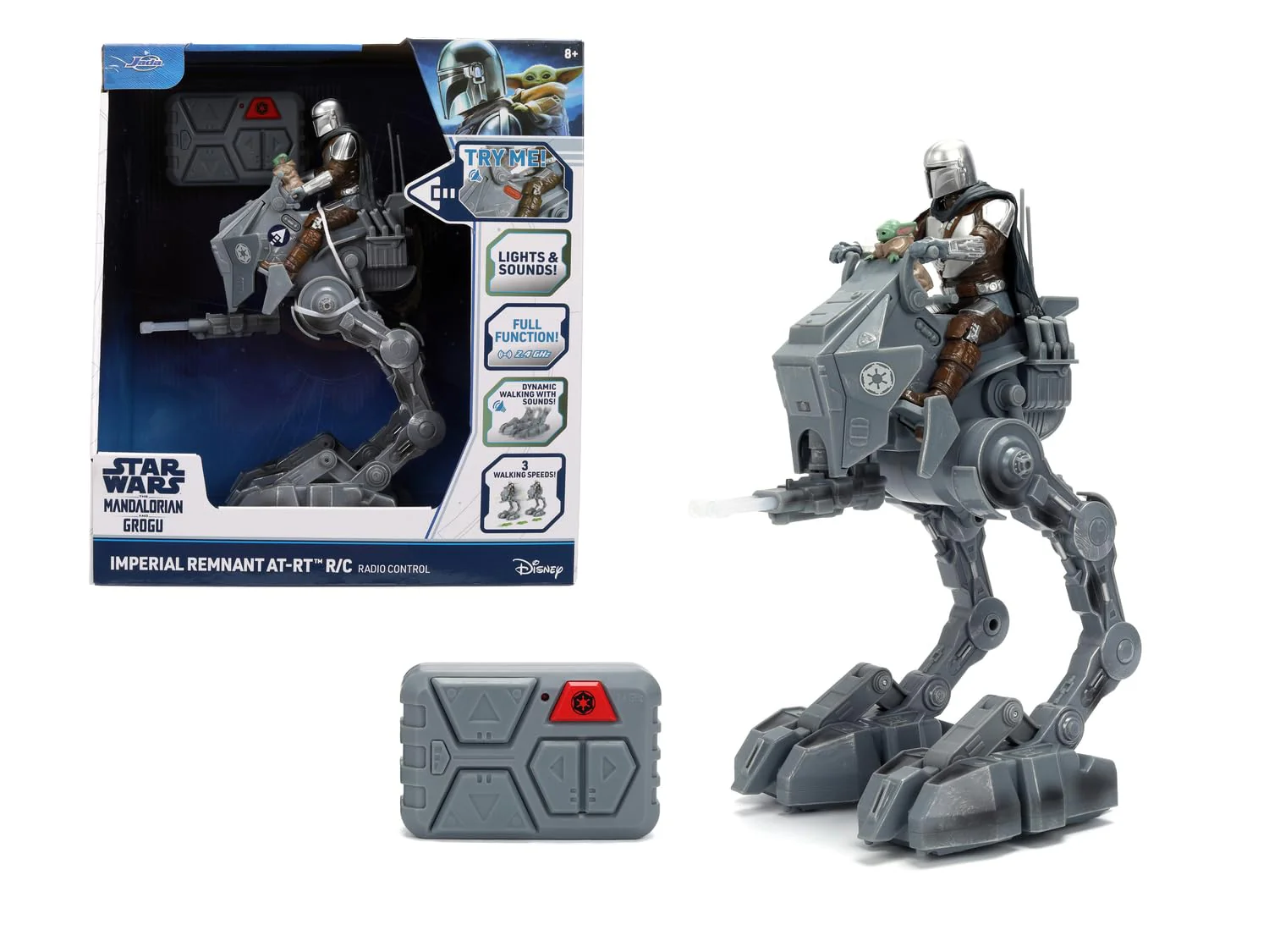Jada Disney Star Wars RC, officieel gelicentieerd voertuig van Disney, gedetailleerd design, inclusief controller, 9336975314R00, vanaf 6 jaar