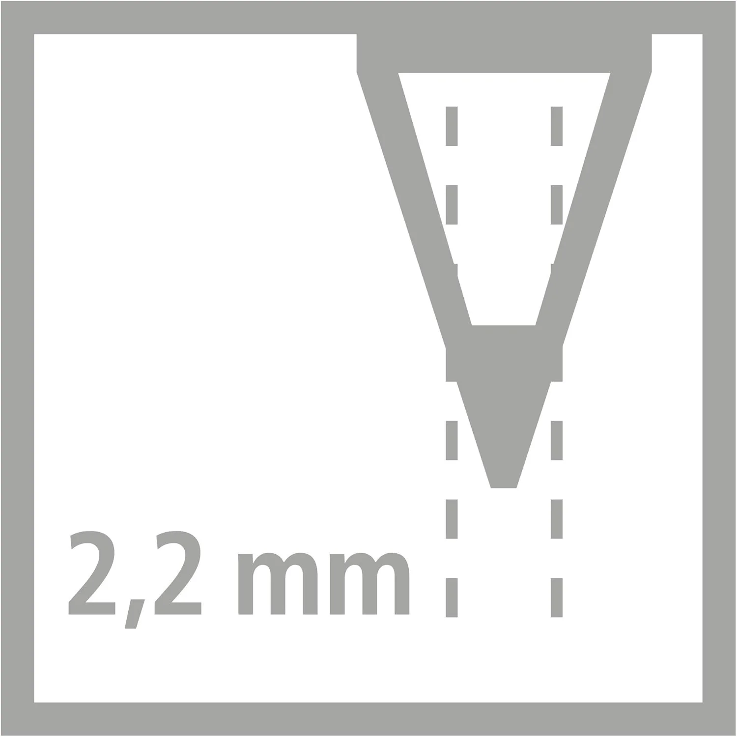 STABILO - Grafietpotlood met gum - Pencil 160 - HB - Set Van 6 Stuks - Image 2