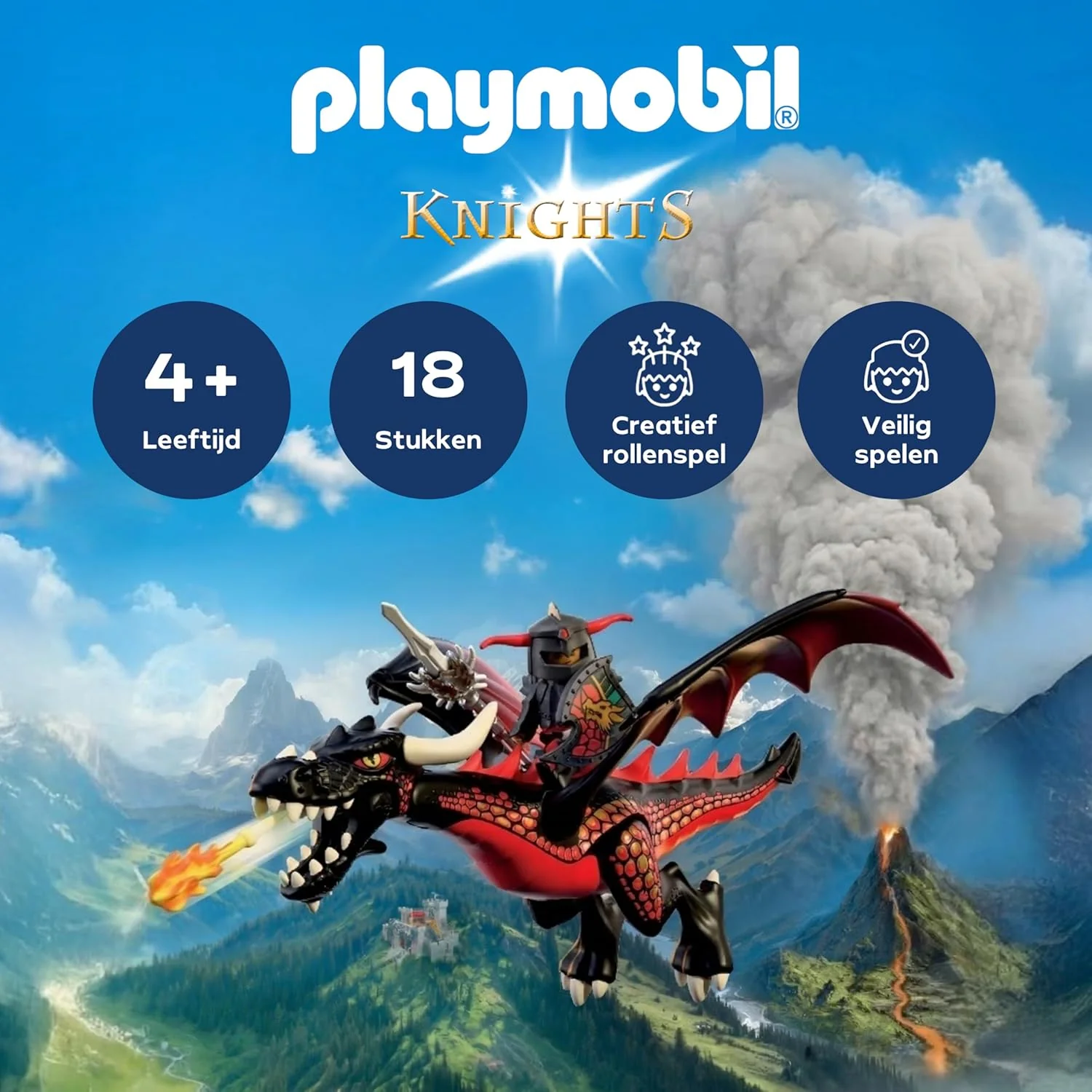 Playmobil – Black Dragon (72114) - Image 2