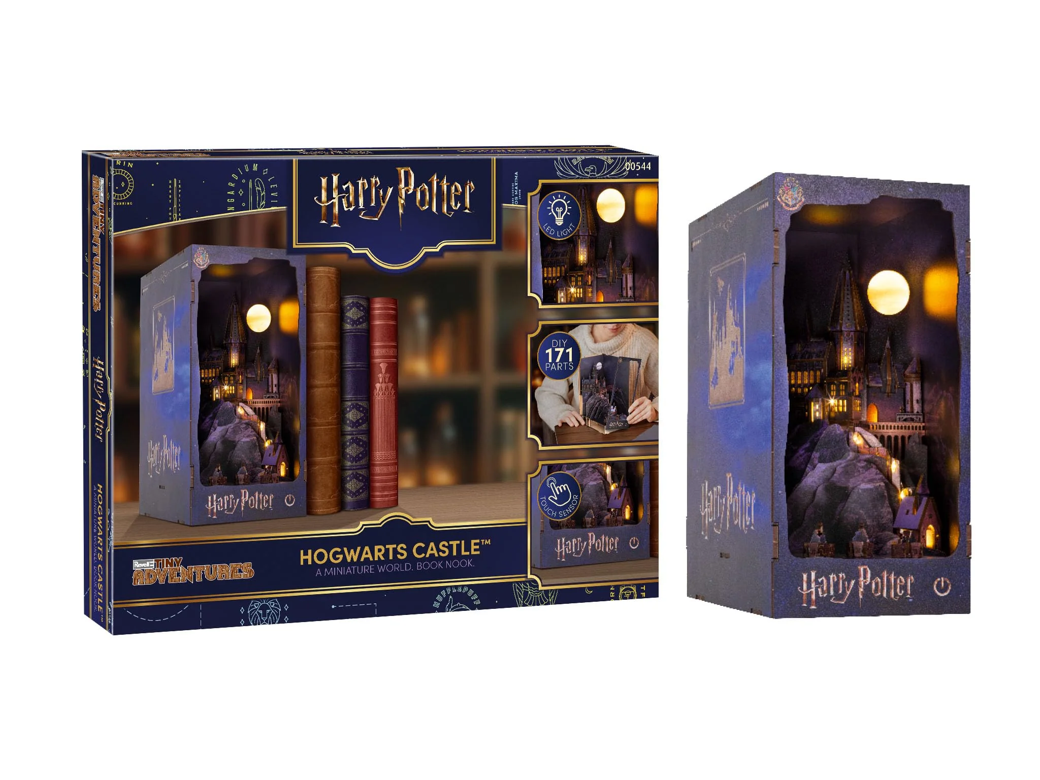 Harry Potter Tiny Adventures Book Nook Mini Diorama Hogwarts Castle 18 Cm
