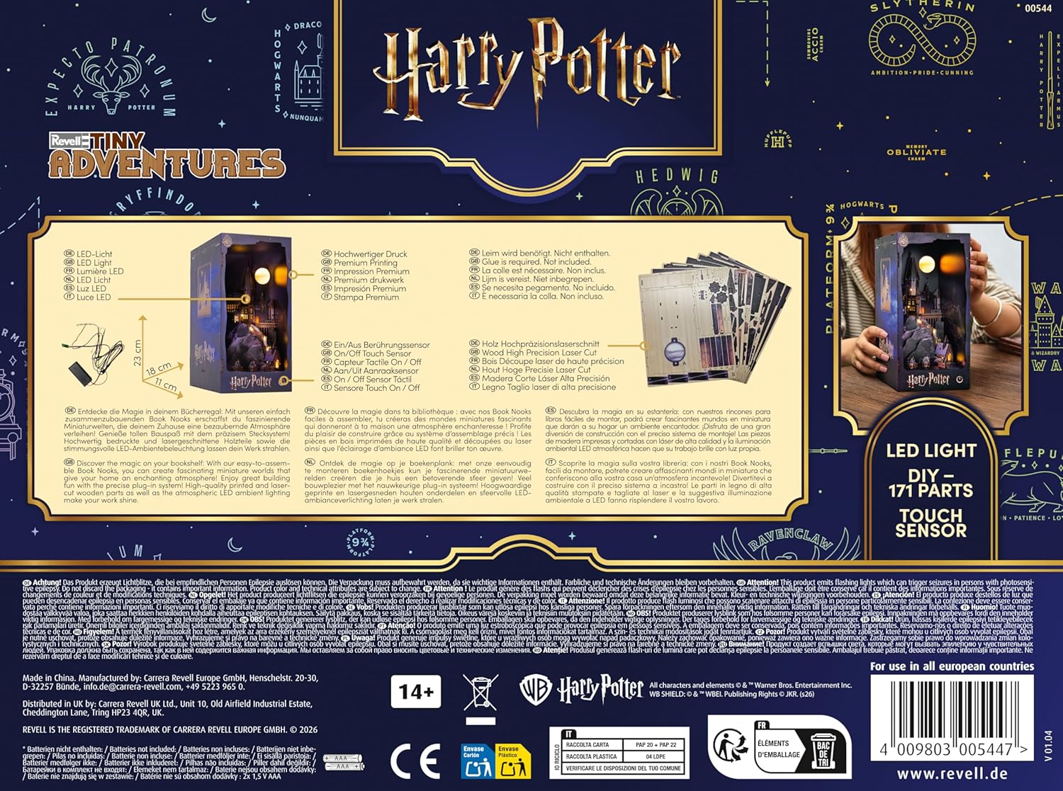 Harry Potter Tiny Adventures Book Nook Mini Diorama Hogwarts Castle 18 Cm - Image 4