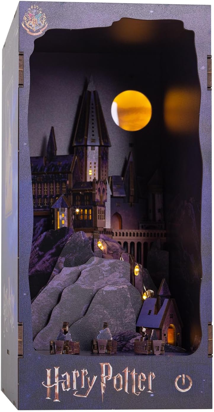 Harry Potter Tiny Adventures Book Nook Mini Diorama Hogwarts Castle 18 Cm - Image 5
