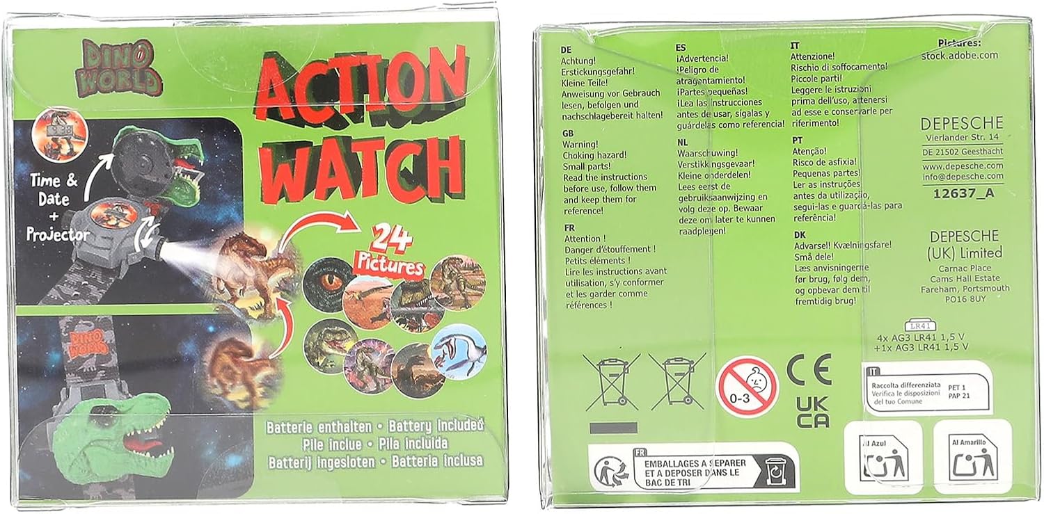 Dino World - Watch With Projector (0012637) - Image 4