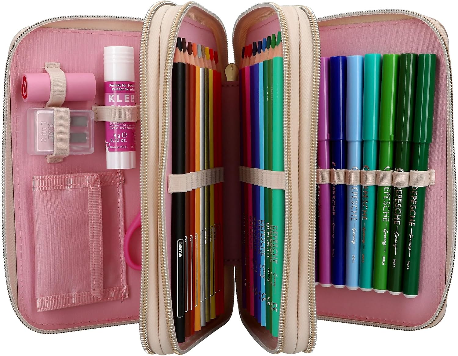 Miss Melody - Triple Pencil Case Classic - RosT - Image 2