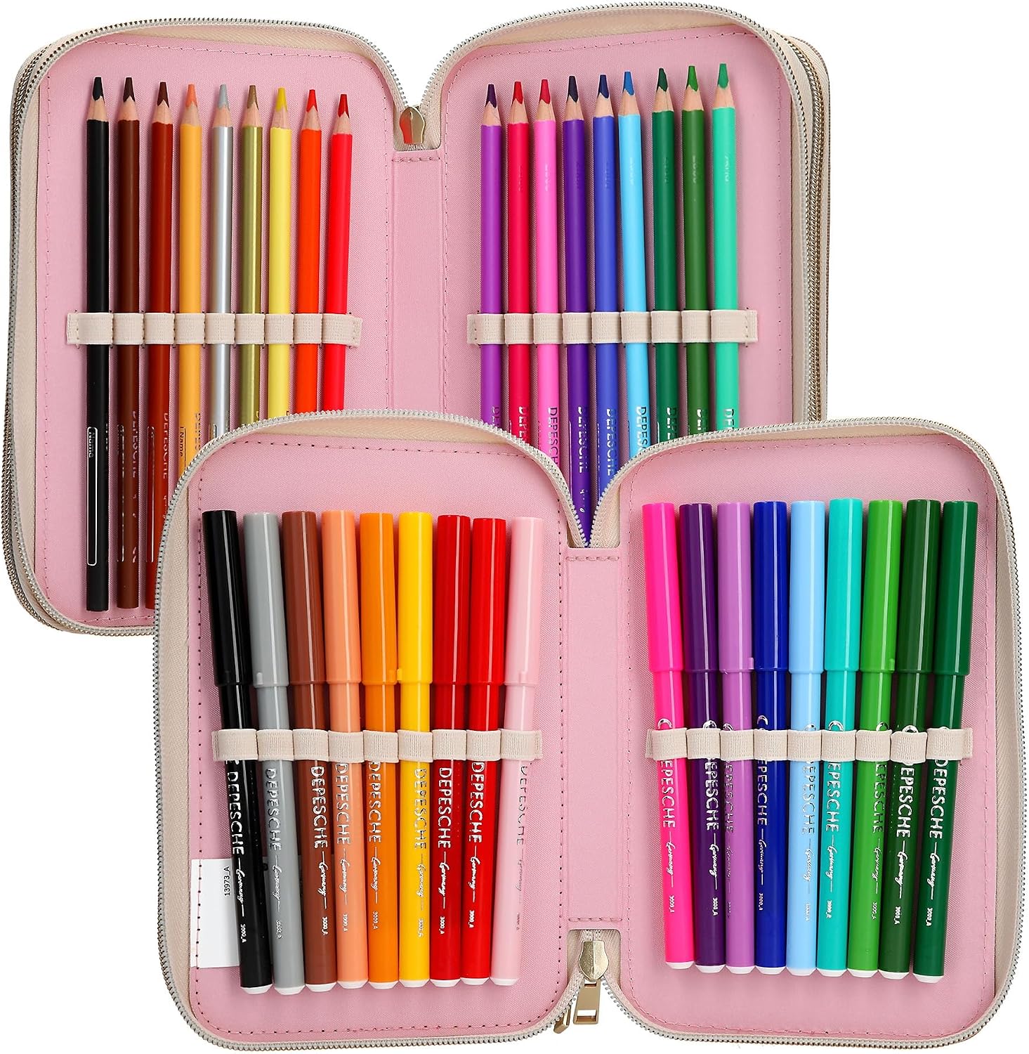 Miss Melody - Triple Pencil Case Classic - RosT - Image 5