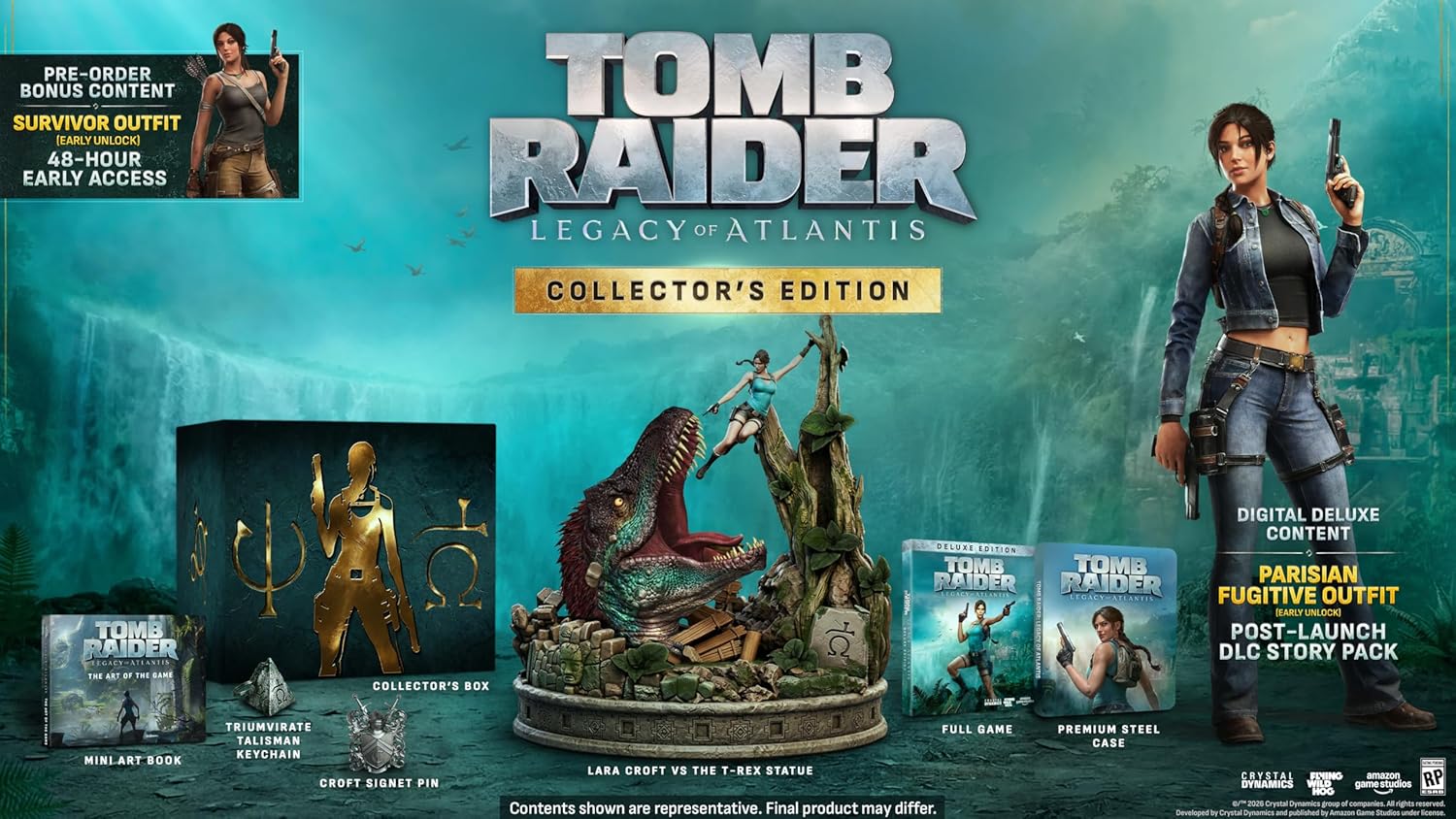 Tomb Raider: Legacy of Atlantis Collector's Edition - (PC) PC Collector's Edition - Image 4