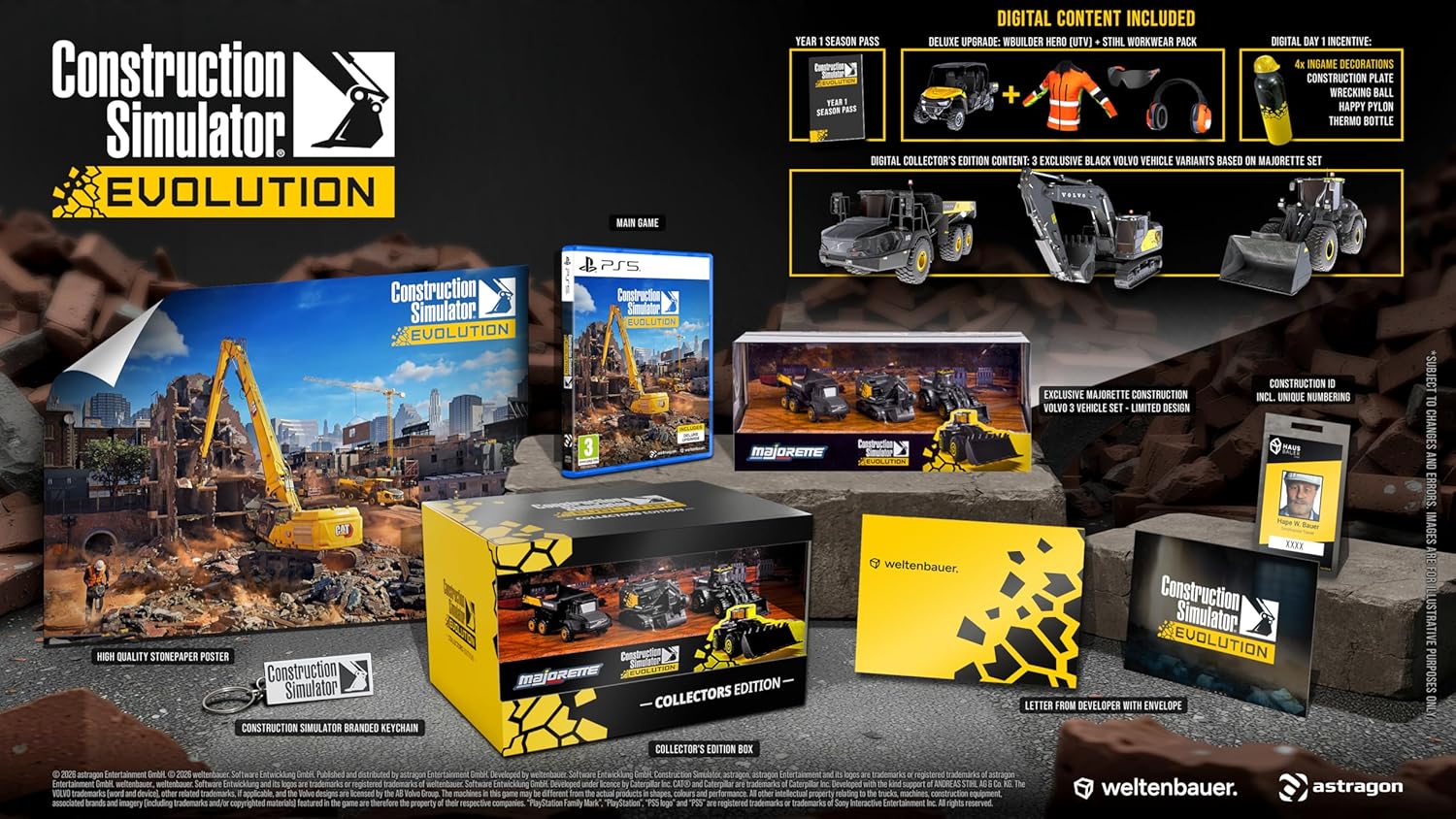 Construction Simulator: Evolution Collectors Edition - PS5 - Image 2