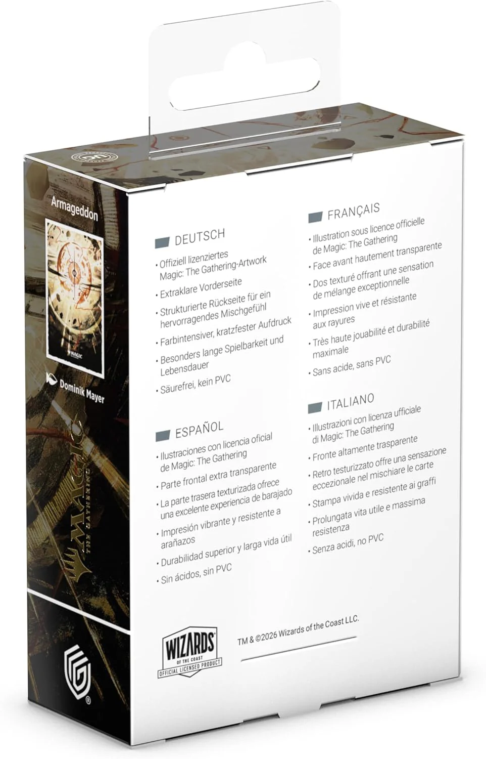 Ultimate Guard - Art Sleeves - Magic: The Gathering Universes Beyond - Secrets of Strixhaven - Image 3