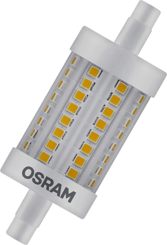 Osram Led R7S 78Mm Helder 9.5W 1055Lm - 827 Zeer Warm Wit | Dimbaar - Vervangt 75W