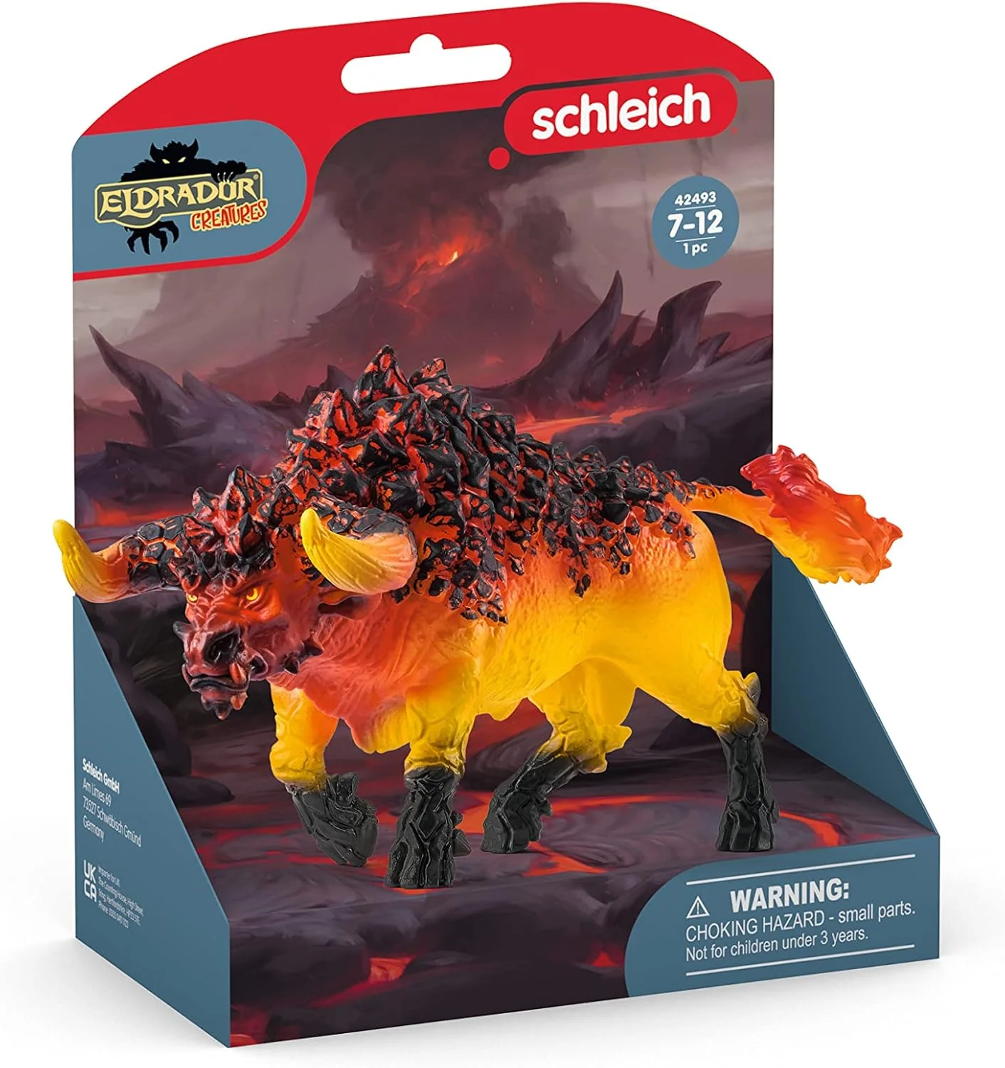 Schleich - Eldrador Creatures - Fire Bull (42493) - Image 5