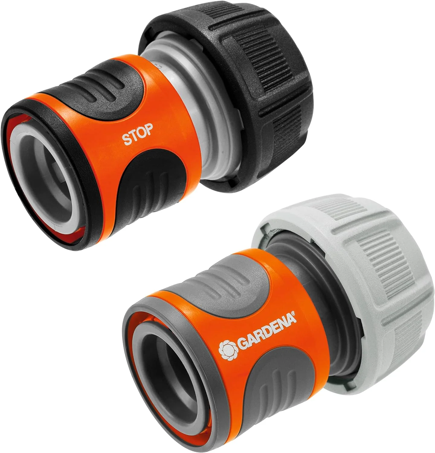 Gardena Hose Connector Set 19 mm (3/4 inch): for The Beginning and end of The Hose, Connector to fit All Original System Parts, UV and Frostproof (18275-20) (Pack of 2 - Image 6