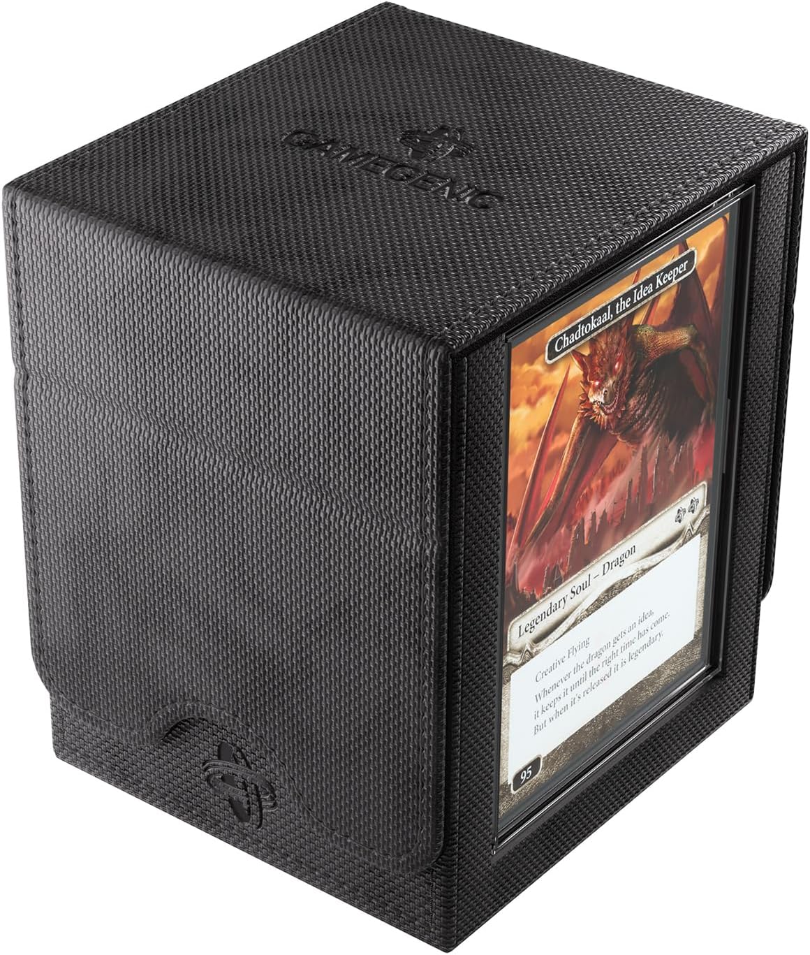 Gamegenic | Squire Plus 100+ XL Convertible Black Commander Deck Box | Card Holder - Image 6