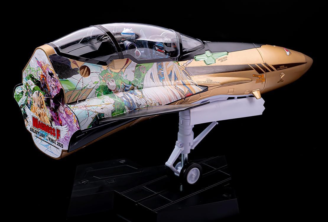 Finale Macross Frontier Galaxy Live 2025 - PLAMAX Fabbrica minima: Collezione Fighter Nose - Set Galaxy MF-98 YF-29 - Image 6