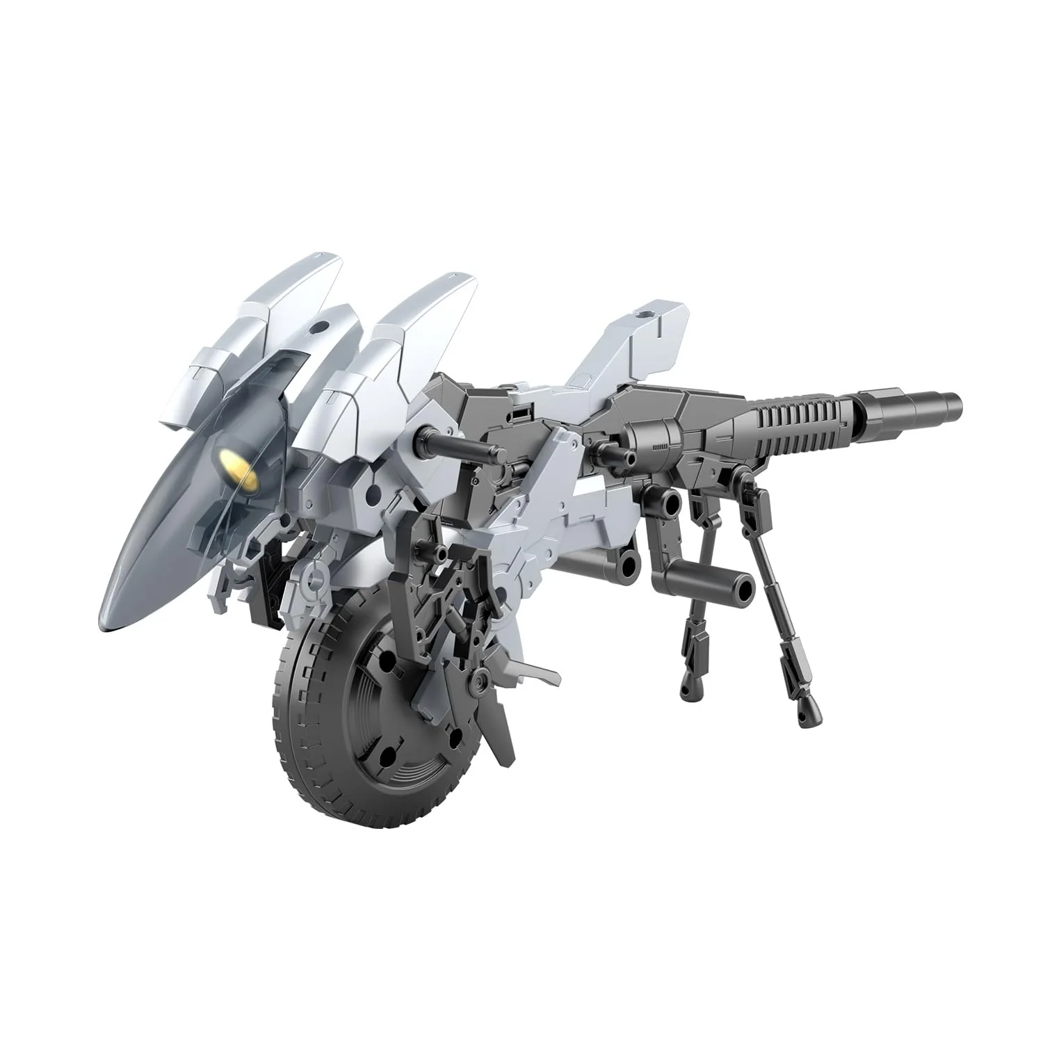 BANDAI SPIRITS 30 mm Exa-Fahrzeug (Metal Cannon Bike Ver.) Maßstab 1:144, farbcodiertes Kunststoffmodell