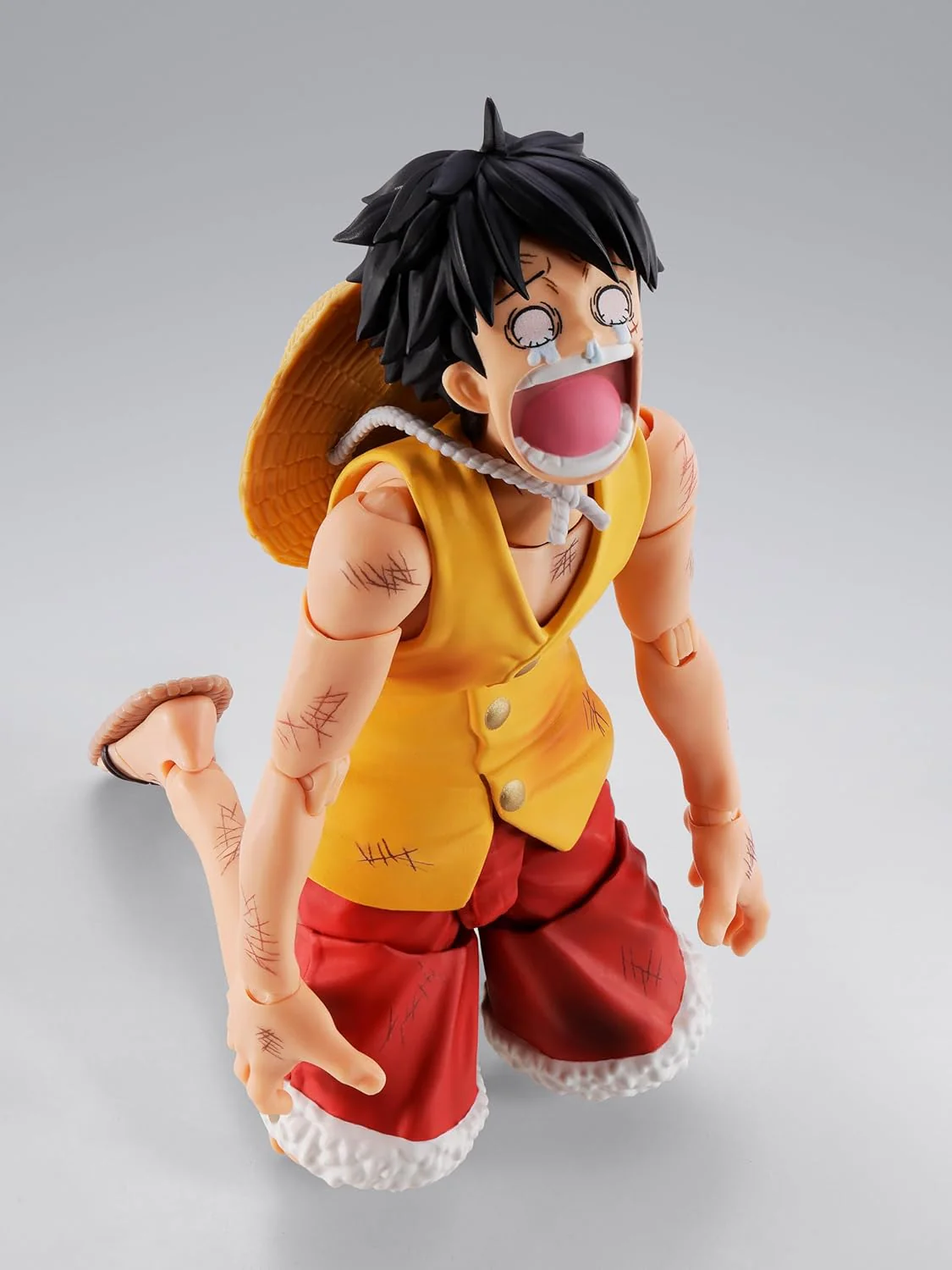One Piece S.H.Figuarts Action Figure Monkey D. Luffy Marineford 15 cm - Image 4