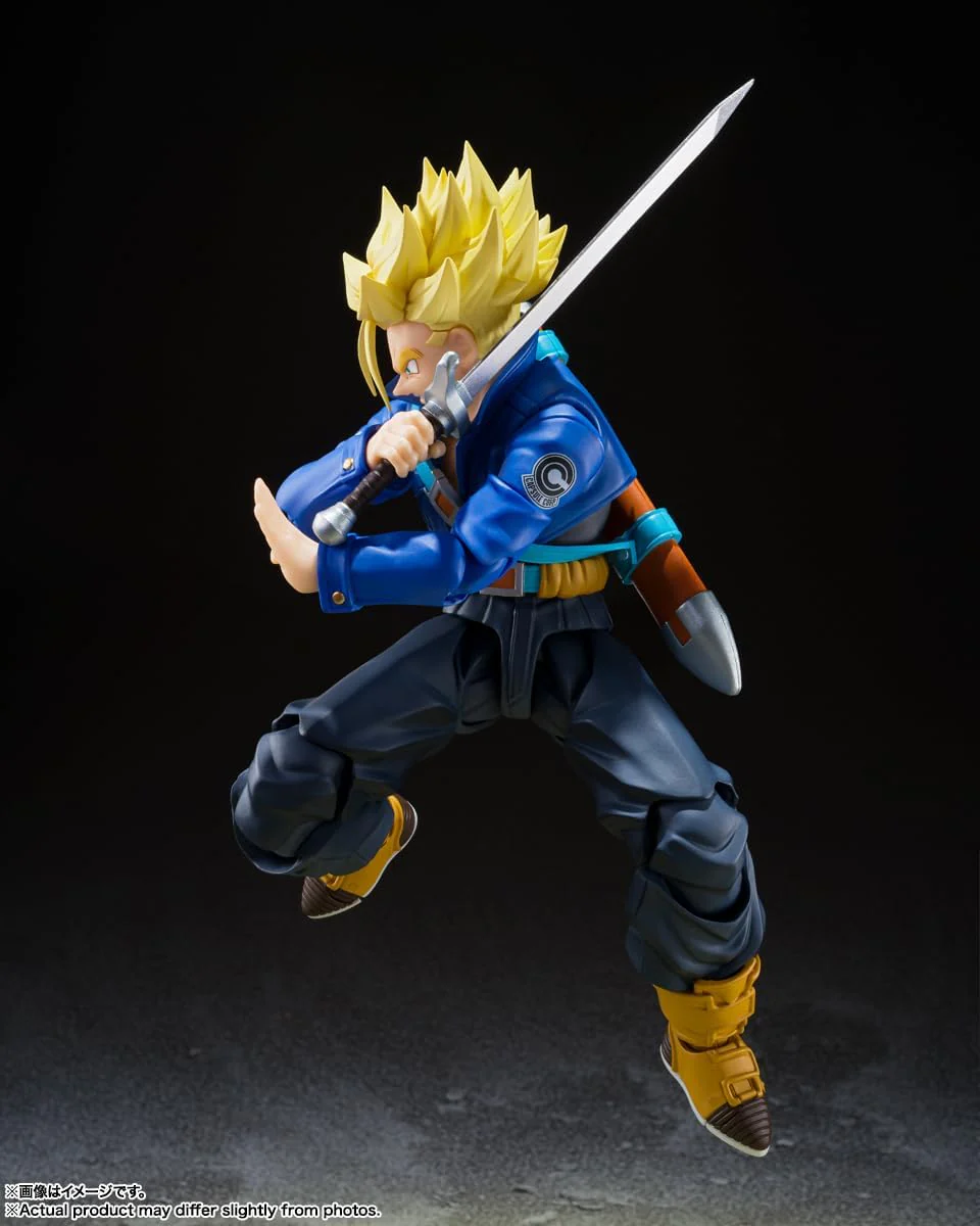 Dragon Ball Z S.H. Figuarts Action Figure Super Saiyan Trunks The Boy From The Future 14 Cm - Image 2