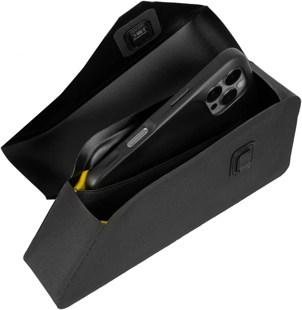 Topeak TopLoader DryShell Borsa Impermeabile da Tubo Orizzontale per Bicicletta con Chiusura Magnetica, Nera - Image 3