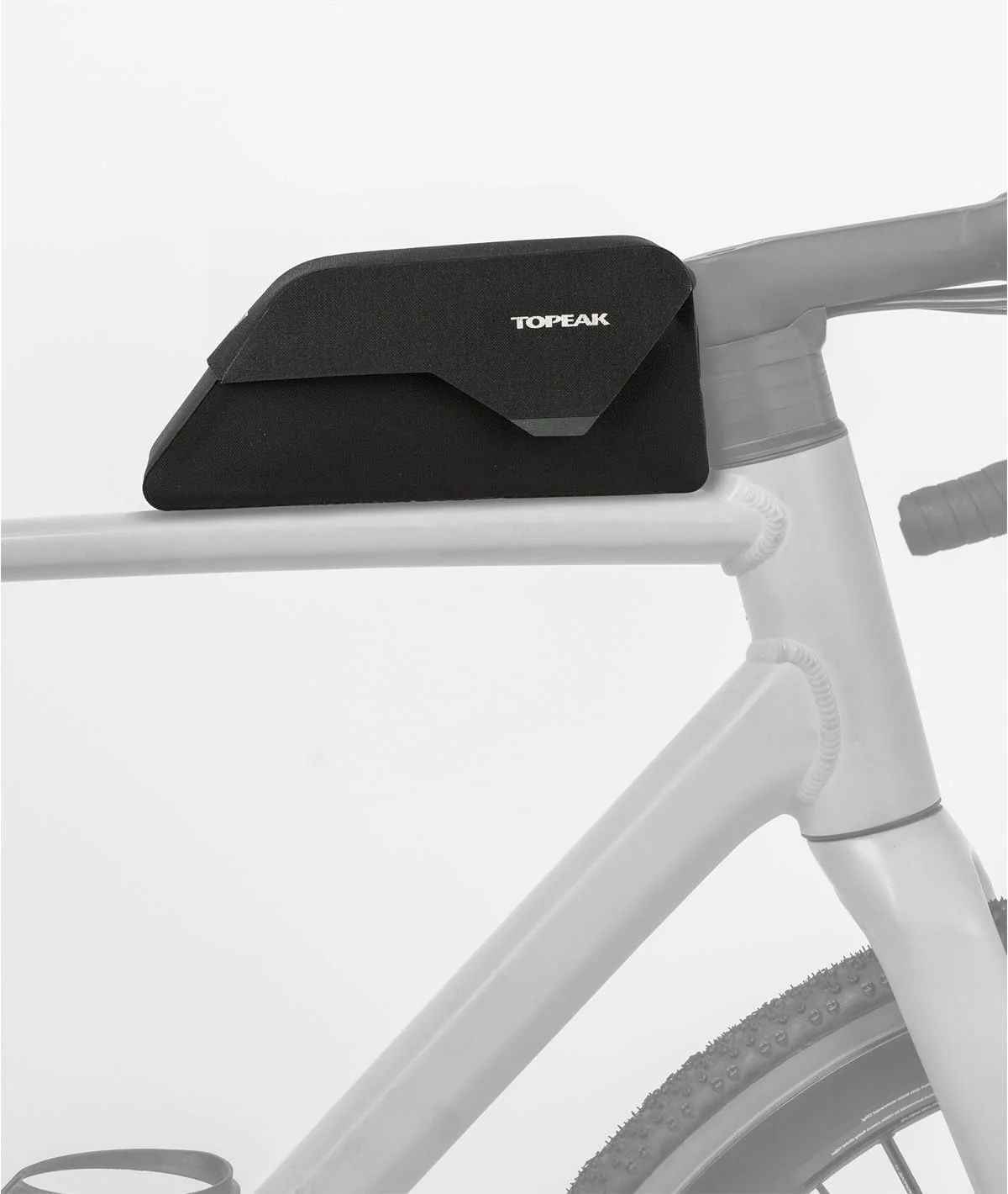 Topeak TopLoader DryShell Borsa Impermeabile da Tubo Orizzontale per Bicicletta con Chiusura Magnetica, Nera - Image 4