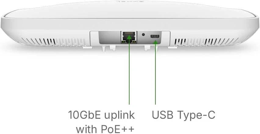 Zyxel BE15000 WiFi 7 Wireless Access Point | 10GbE Multi-Gig Uplink | 8-Stream, Triple-Radio, MLO, RF Filter | PoE++ or USB C Power Input (Not Included) | Nebula App, Cloud or Standalone - Image 2