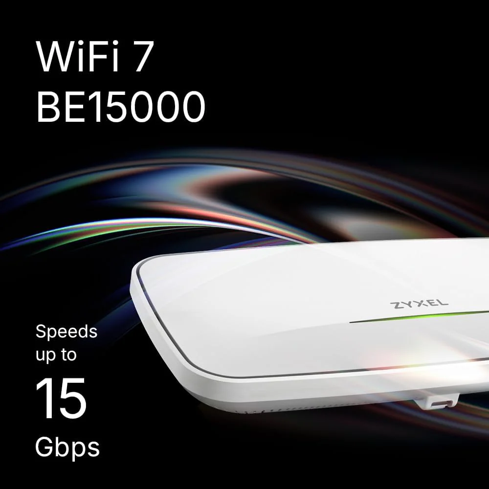 Zyxel BE15000 WiFi 7 Wireless Access Point | 10GbE Multi-Gig Uplink | 8-Stream, Triple-Radio, MLO, RF Filter | PoE++ or USB C Power Input (Not Included) | Nebula App, Cloud or Standalone - Image 3