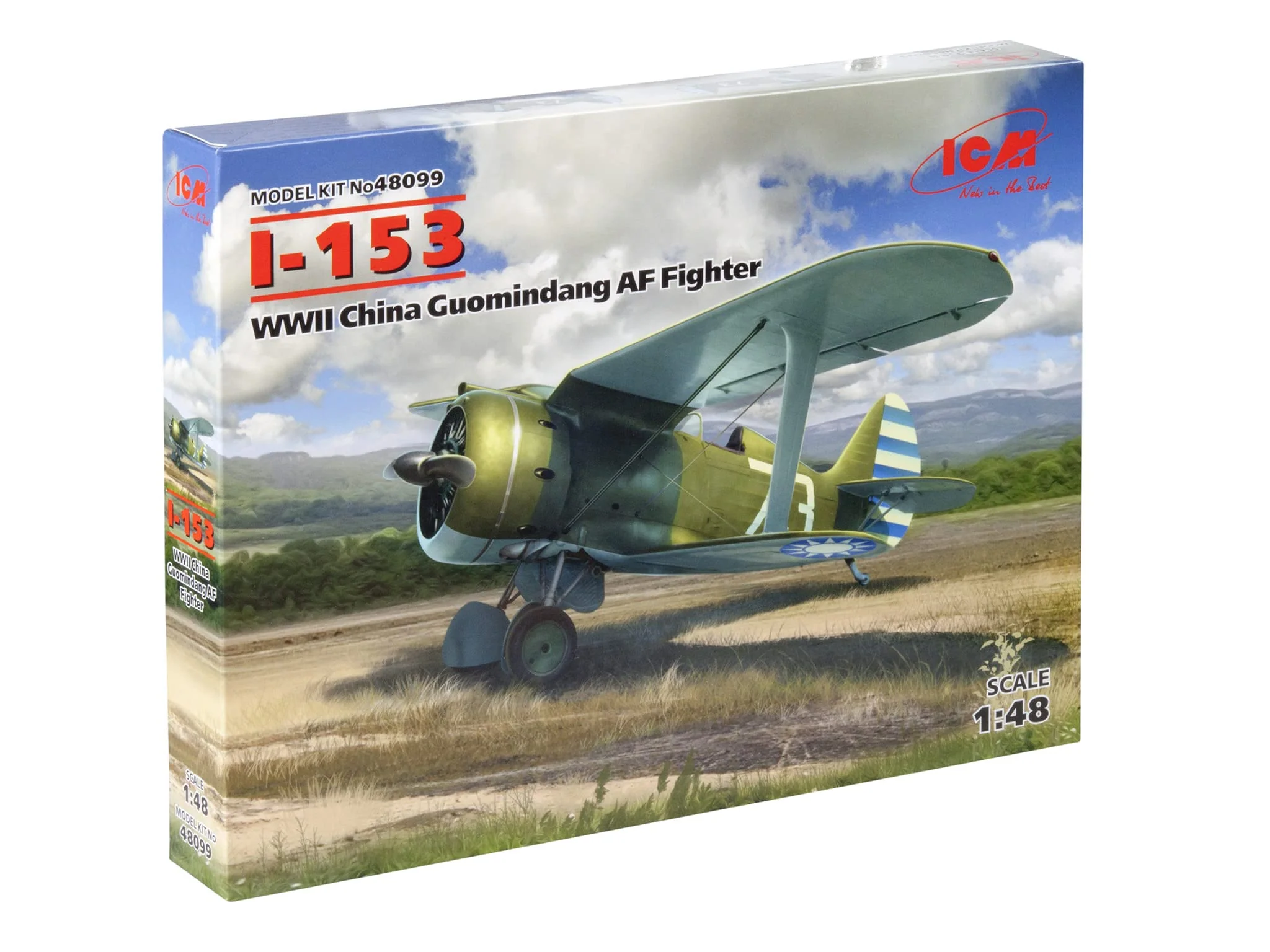 ICM ICM48099 1:48-I-153, Guomindang AF Fighter, Multicolore