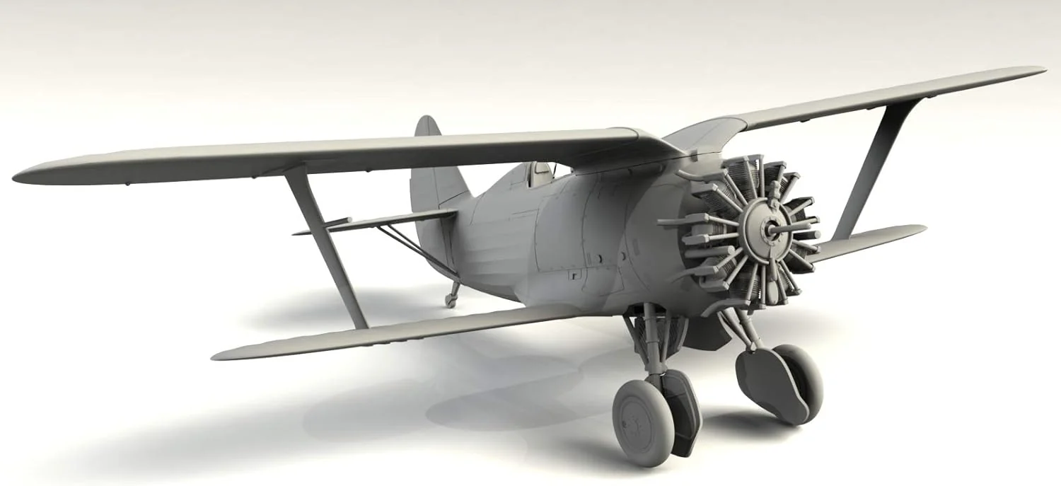 ICM ICM48099 1:48-I-153, Guomindang AF Fighter, Multicolore - Image 2