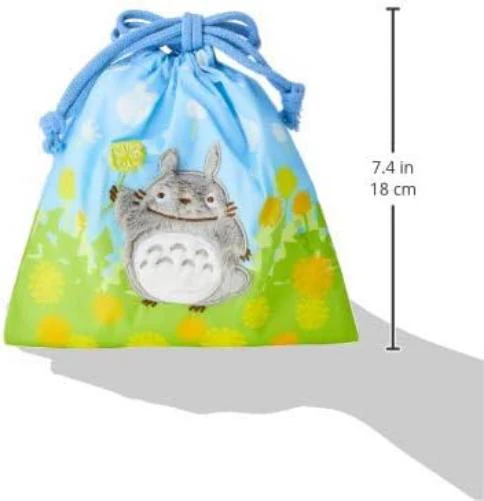 Mein Nachbar Totoro Stoffbeutel Totoro with Flower - Image 2