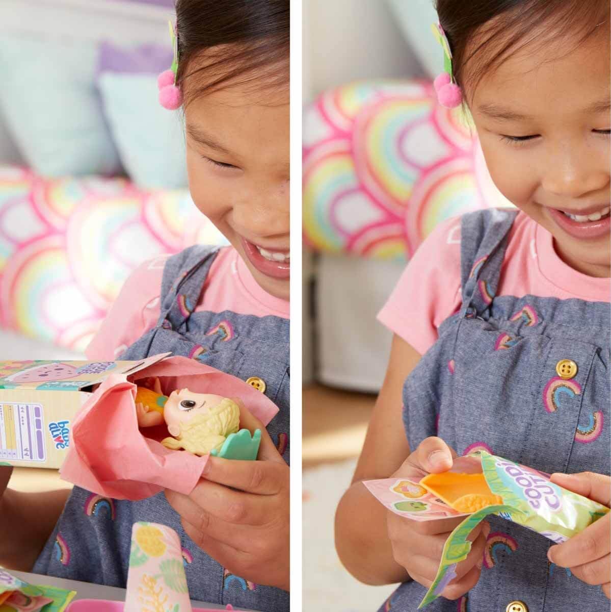 Baby Alive Foodie Cuties, Surprise Toy, 3-Inch Doll for Kids 3 and Up, 10 Surprises in Lunchbox-Style Case (Styles May Vary - Image 7
