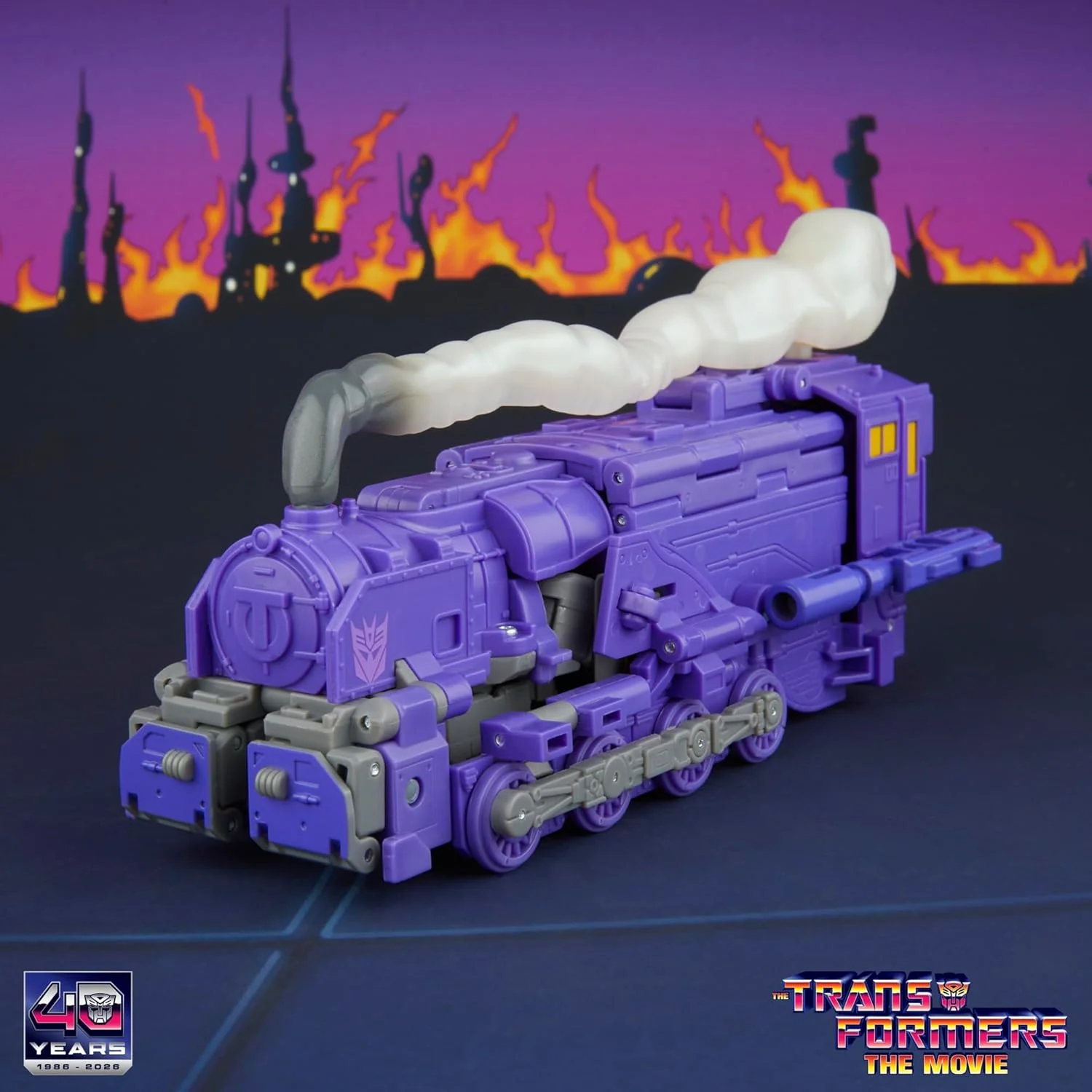Transformers Studio Series Leader Class, action figure convertibile di Astrotrain da 17 cm, ispirata al film "Transformers: The Movie", giocattoli di robot per bambini e bambine dagli 8 anni in su - Image 2