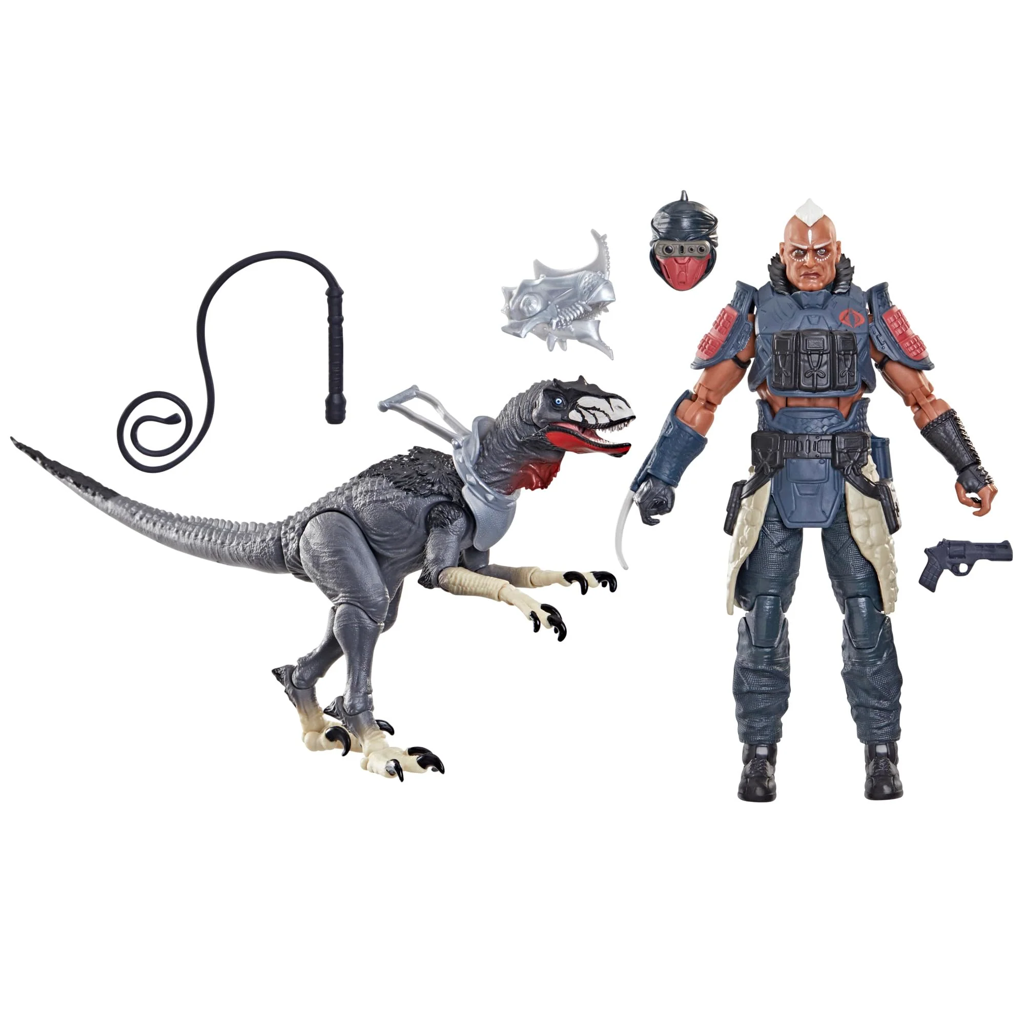 G.I. Joe Classified Series, n. 196, Professor Rottclaw e Cobra Deinonychus, Action Figure e Dinosauro Giocattolo collezionabili da 15 cm