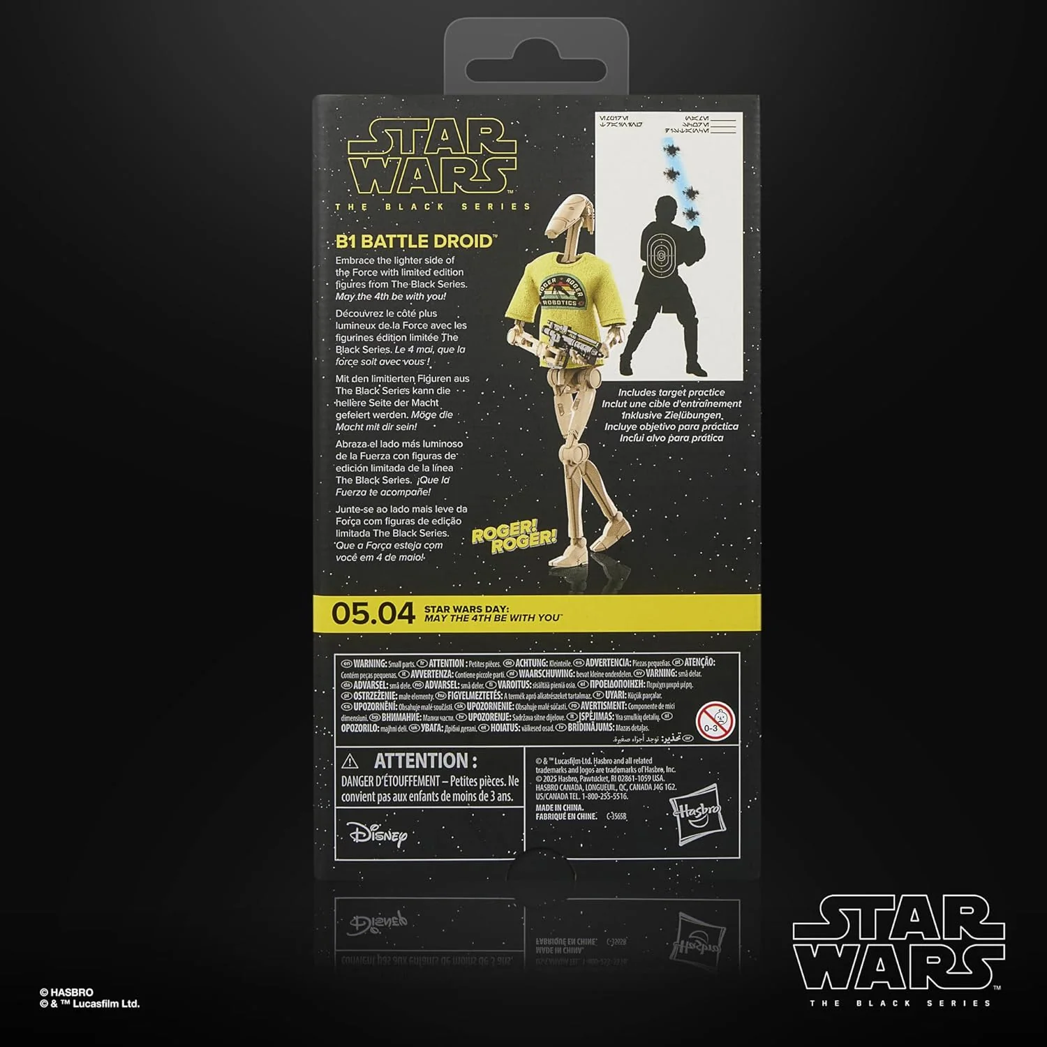 Star Wars The Black Series B1 Kampfdroide, May the 4th Be with You Premium Action-Figur zum Sammeln (15 cm - Image 5
