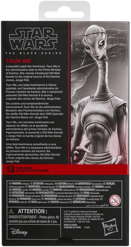 Star Wars The Black Series Taun We, Angriff der Klonkrieger Premium Action-Figur zum Sammeln (15 cm - Image 3