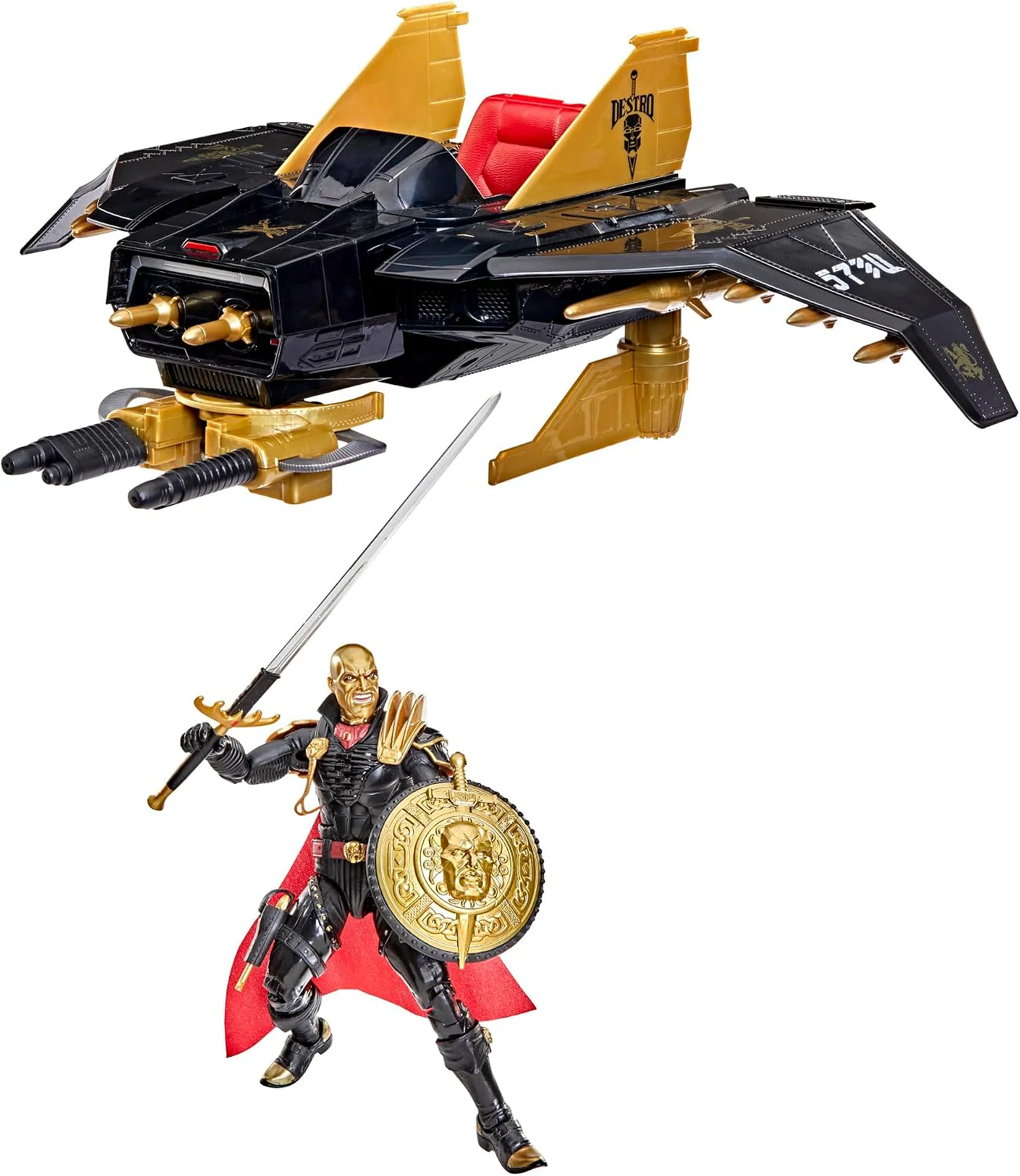 G.I. Joe Classified Series n. 203, Destro e Iron Grenadier Despoiler, Set con Action Figure e Veicolo collezionabile da 15 cm - Image 3