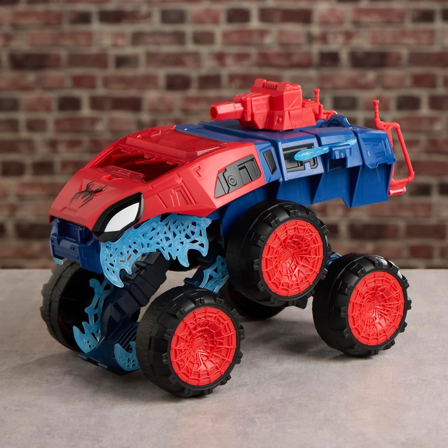 Marvel Spider Day 2-in-1 Super Mampf-Fahrzeug, Fahrzeug für Action-Figuren (11,4 cm), Superhelden-Spielzeuge und Figuren, ab 4 Jahren - Image 3