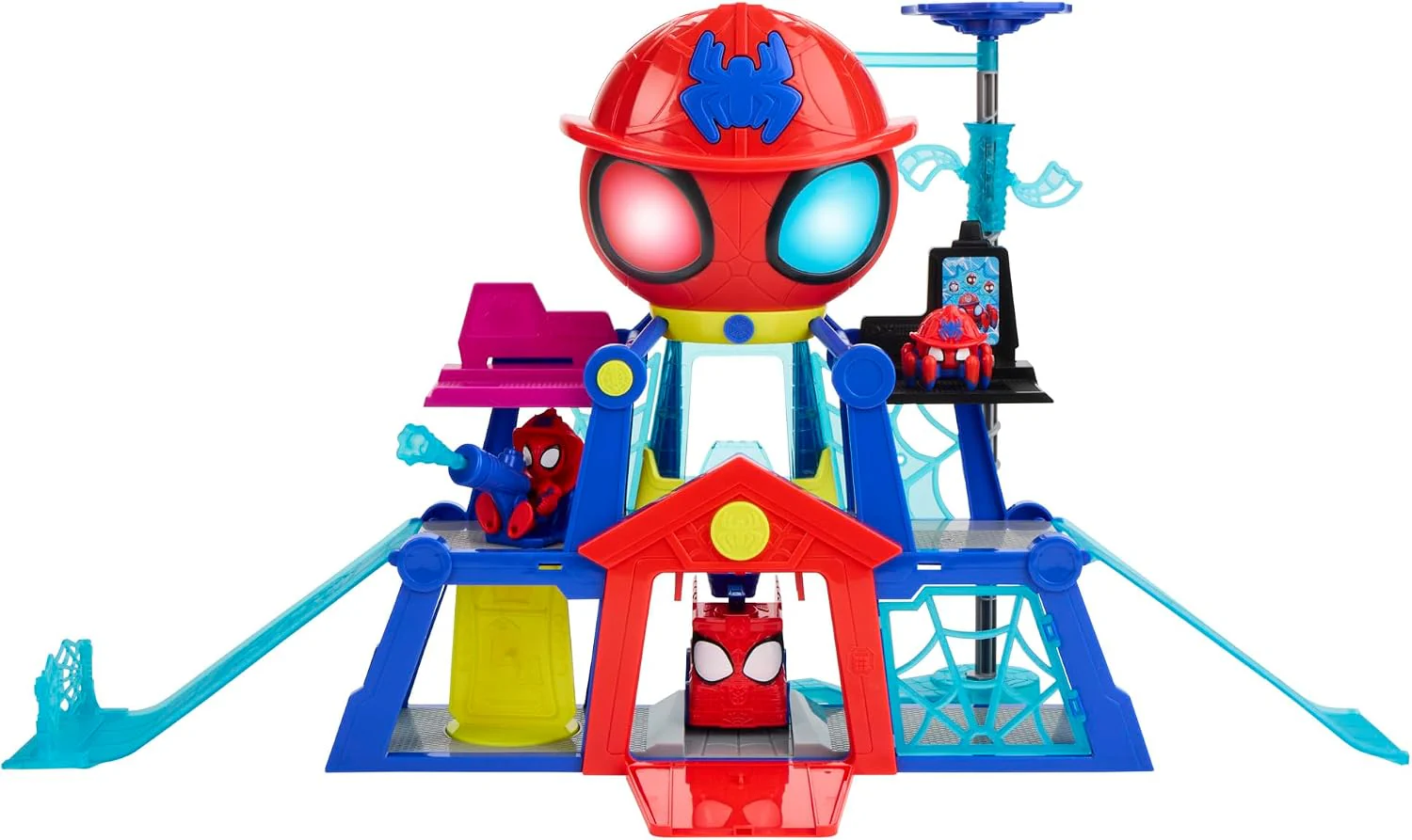 Hasbro Marvel, Spidey e i Suoi Fantastici Amici, playset Rescue-Webs Web-Quarters - Image 4