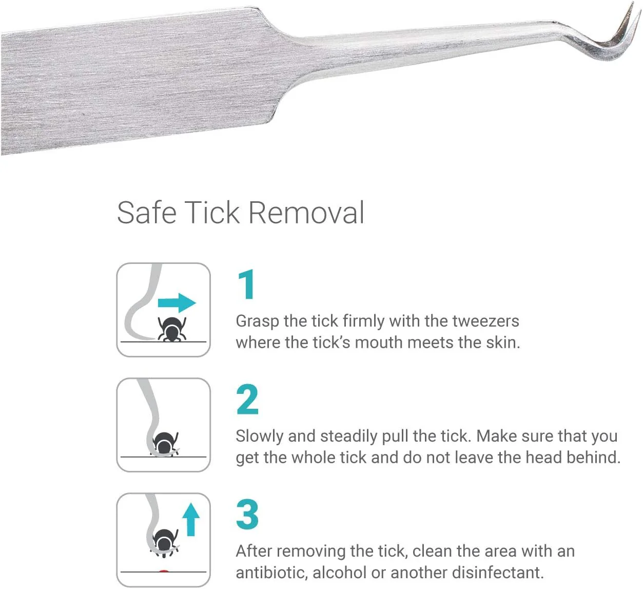Compact Tick Tweezers - Image 6