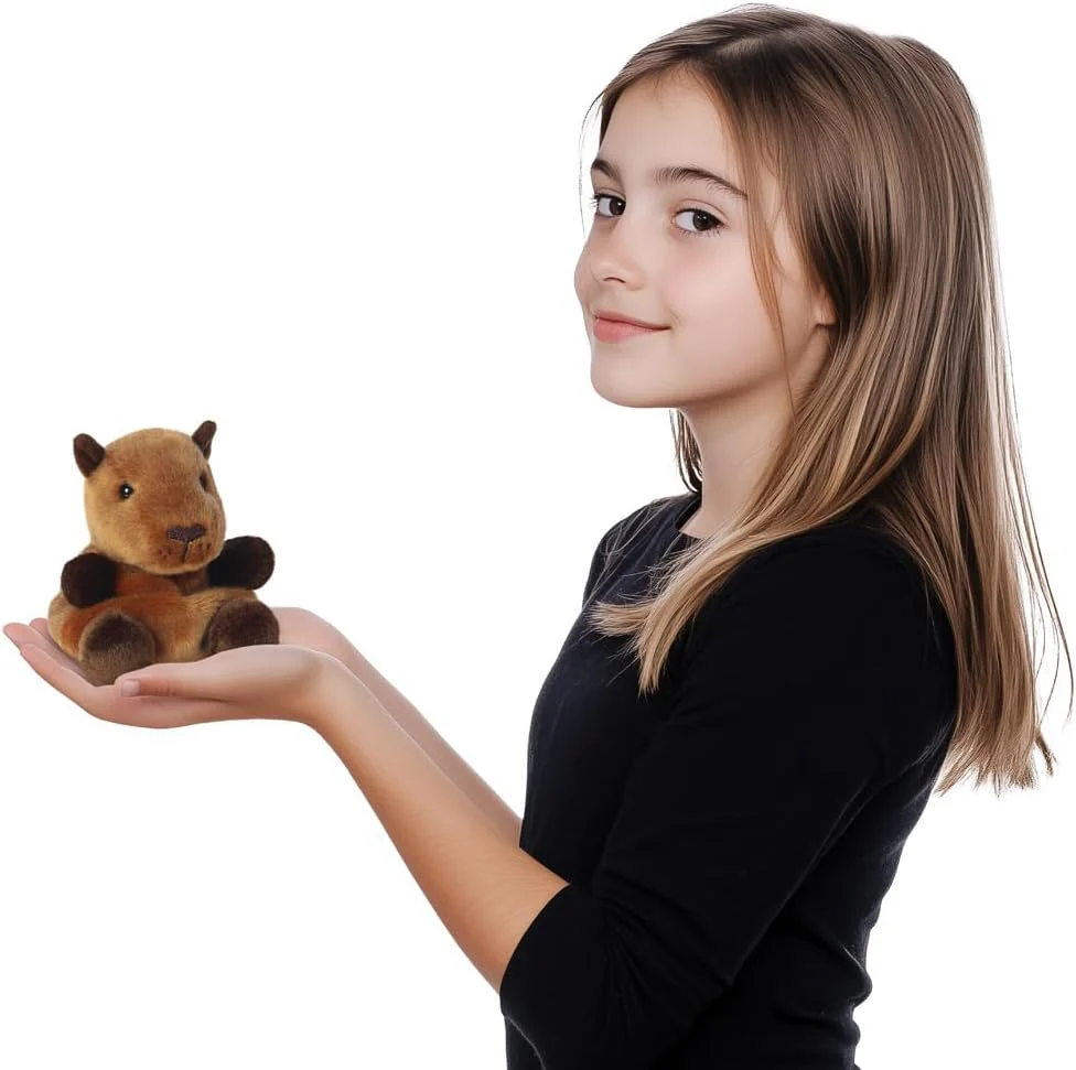 Aurora, 33839, Palm Pals Sid Capybara 5In, Soft Toy, Brown - Image 3