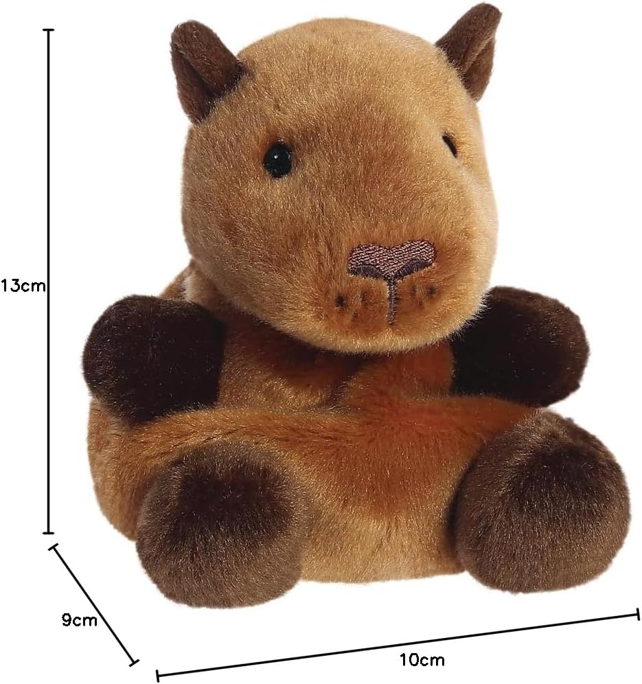 Aurora, 33839, Palm Pals Sid Capybara 5In, Soft Toy, Brown - Image 6