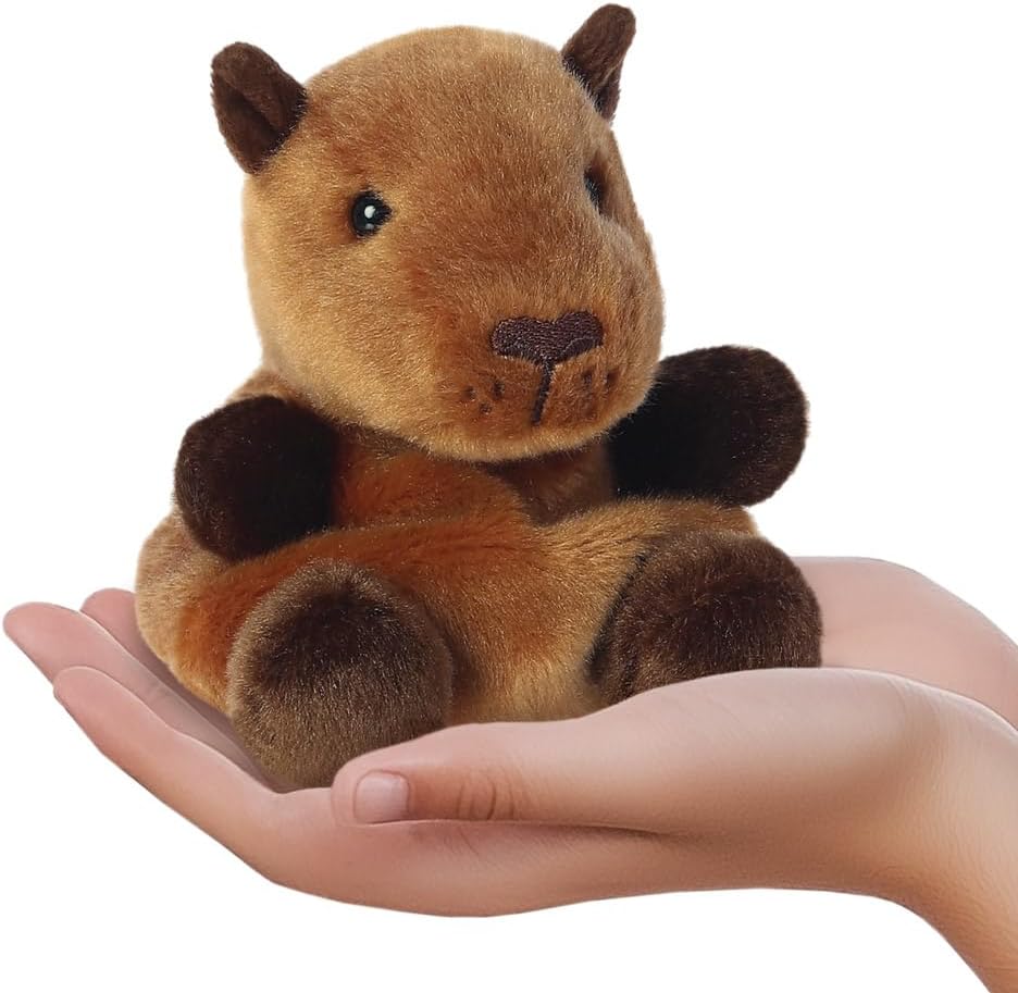 Aurora, 33839, Palm Pals Sid Capybara 5In, Soft Toy, Brown - Image 7