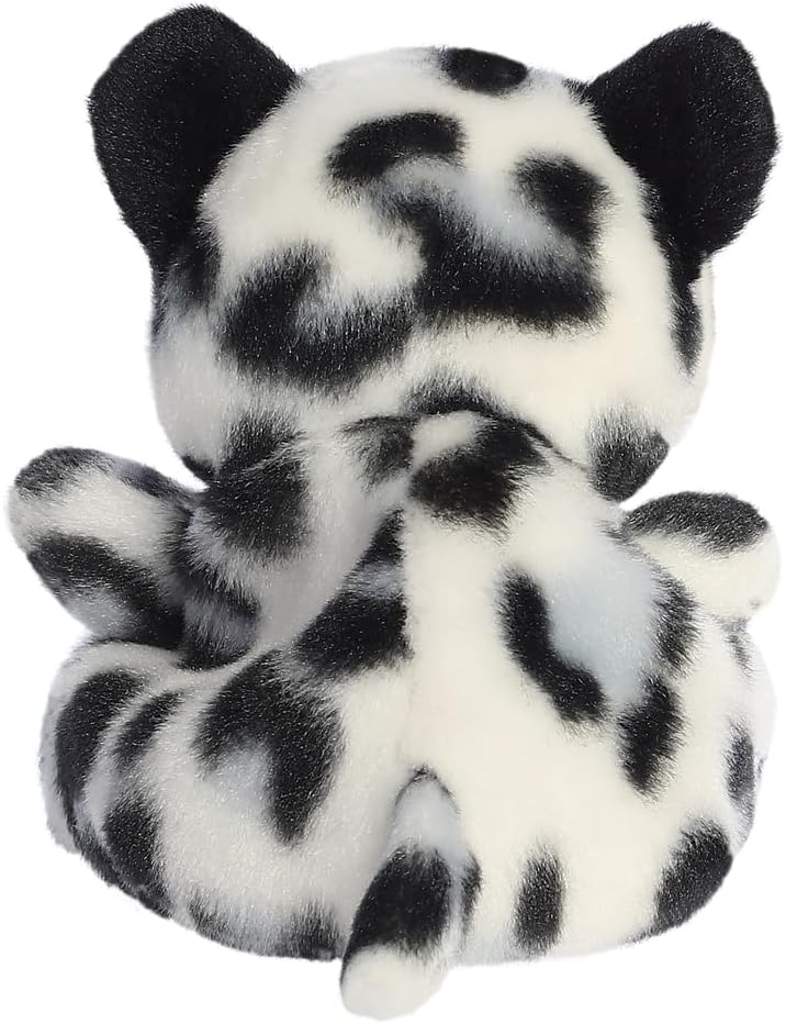 AURORA- 34078- Palm Pals Kaia Snow Leopard- 13cm- Soft Toy- White - Fun Collectable Plush for Kids and Adult Collectors - Perfect for Birthdays, Gifts or any occasion - Image 3