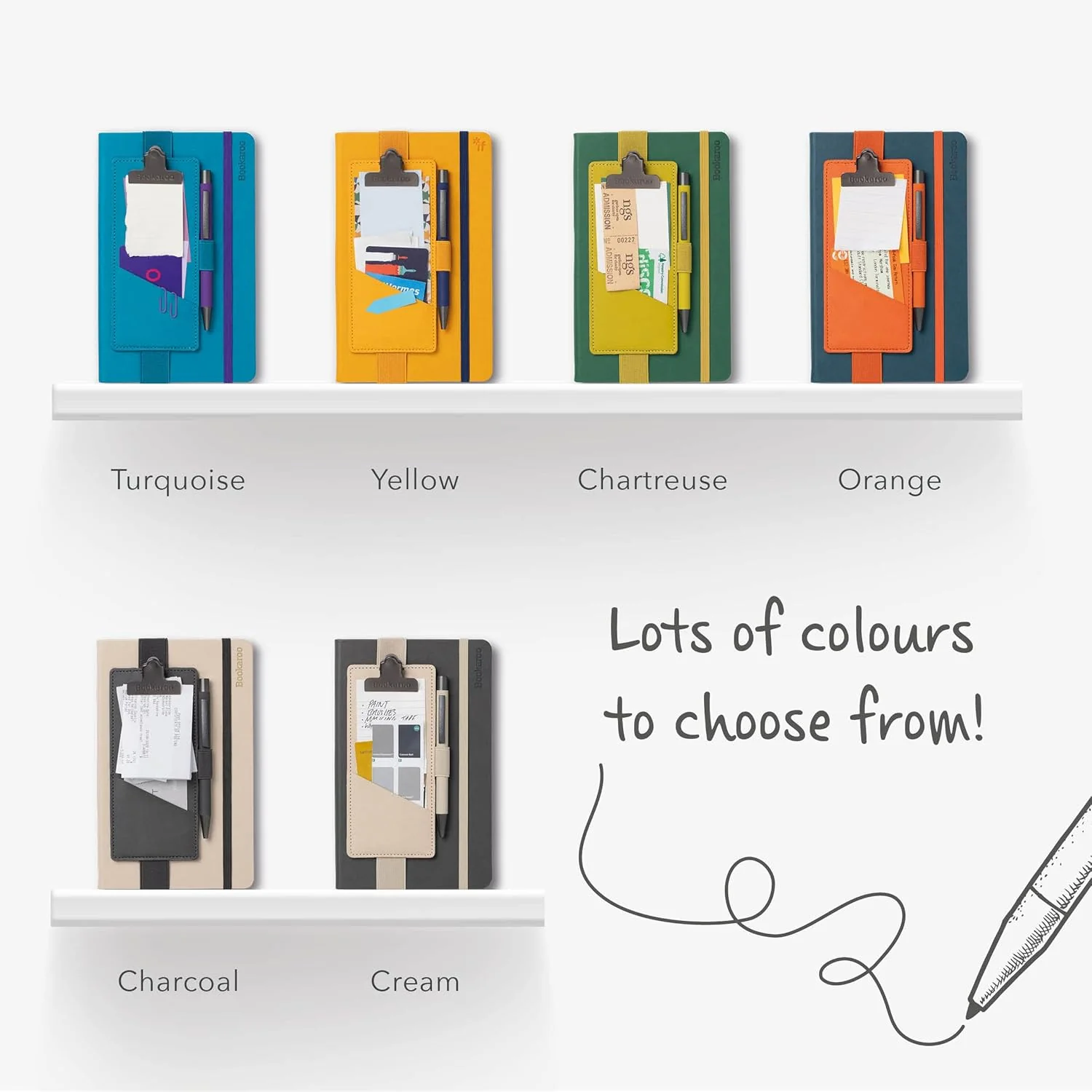 IF Bookaroo Clipboard for Notebooks - Charcoal - Image 4