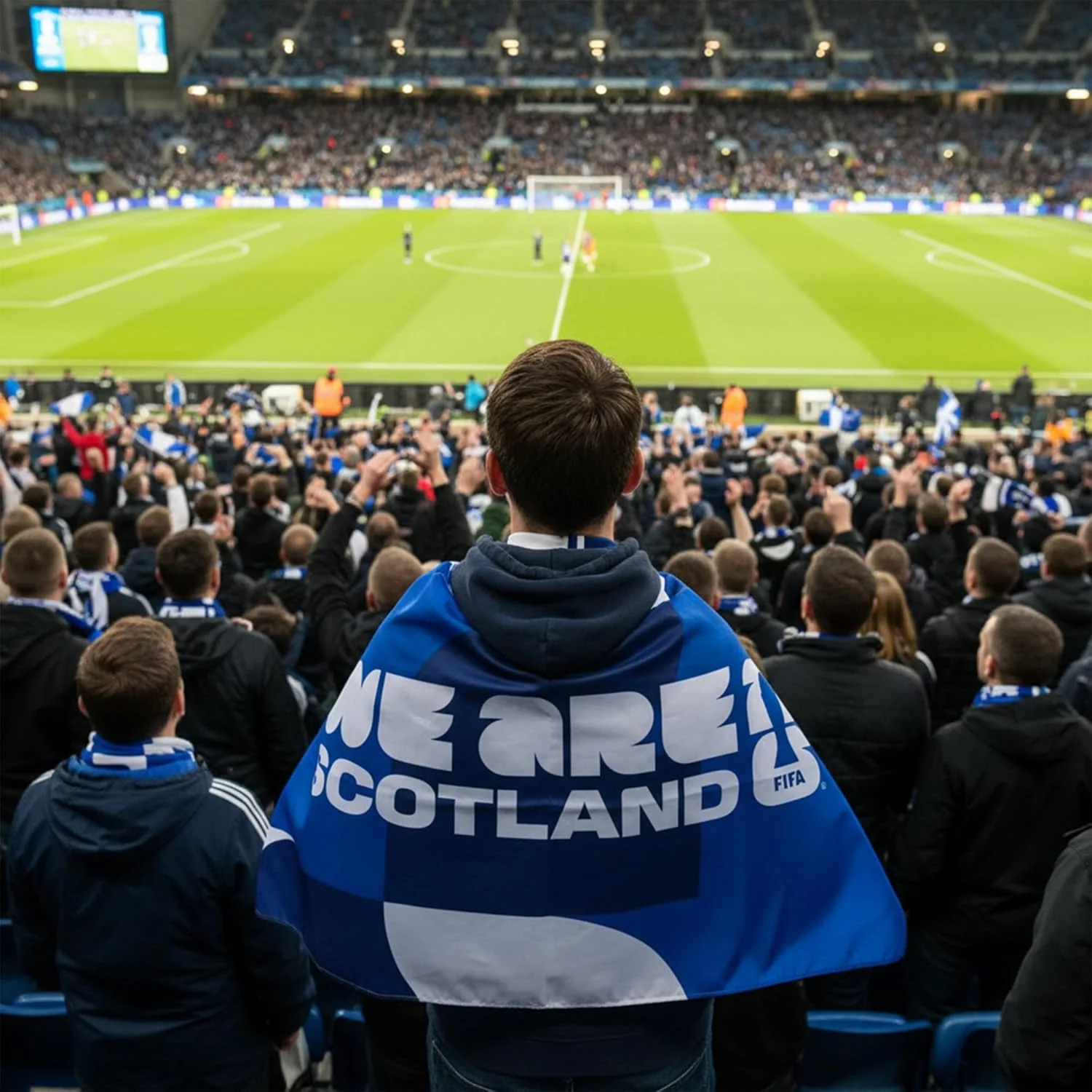 Team Merchandise FWC26 5ft x 3ft Scotland Flag (World Cup 2026) - Image 3