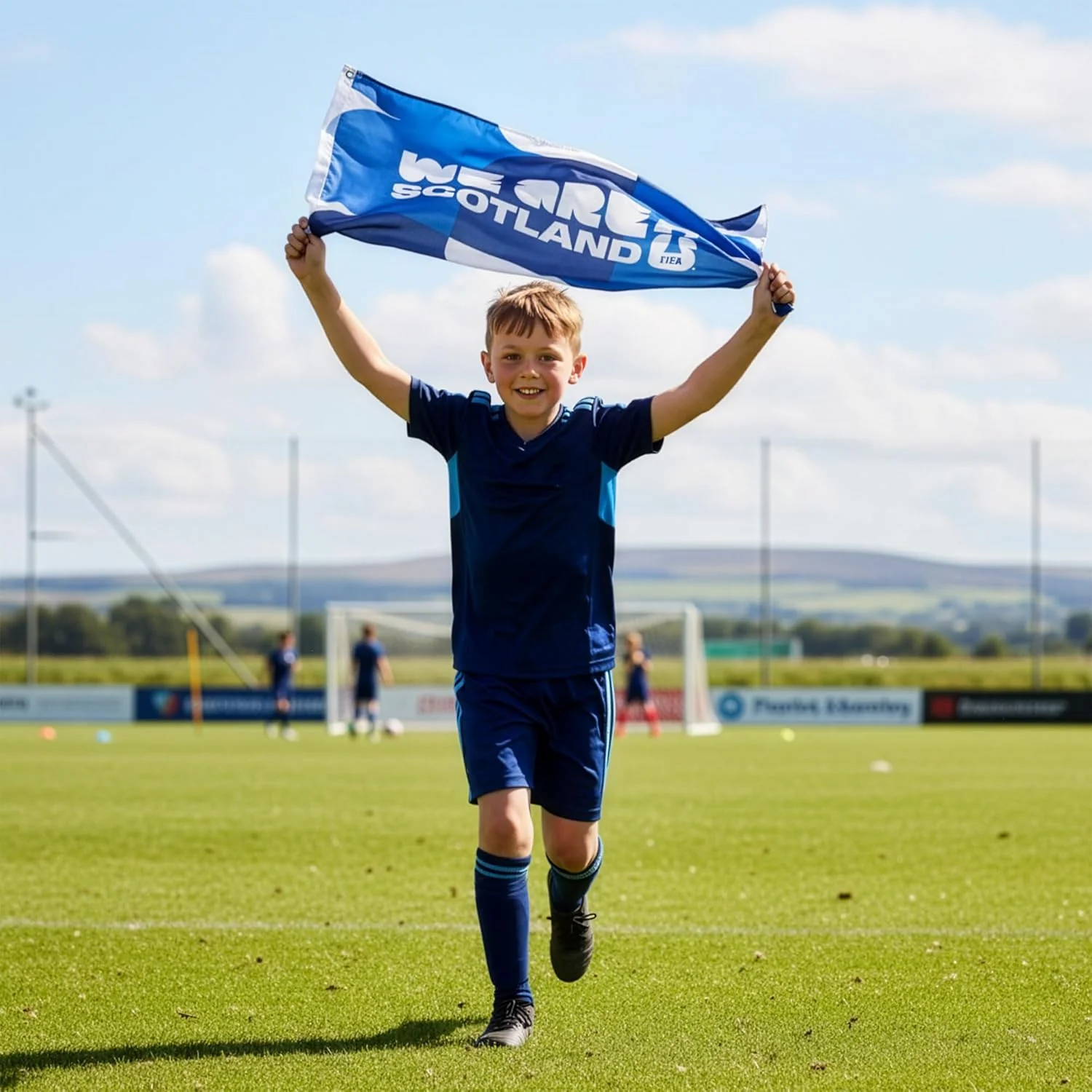 Team Merchandise FWC26 5ft x 3ft Scotland Flag (World Cup 2026) - Image 5